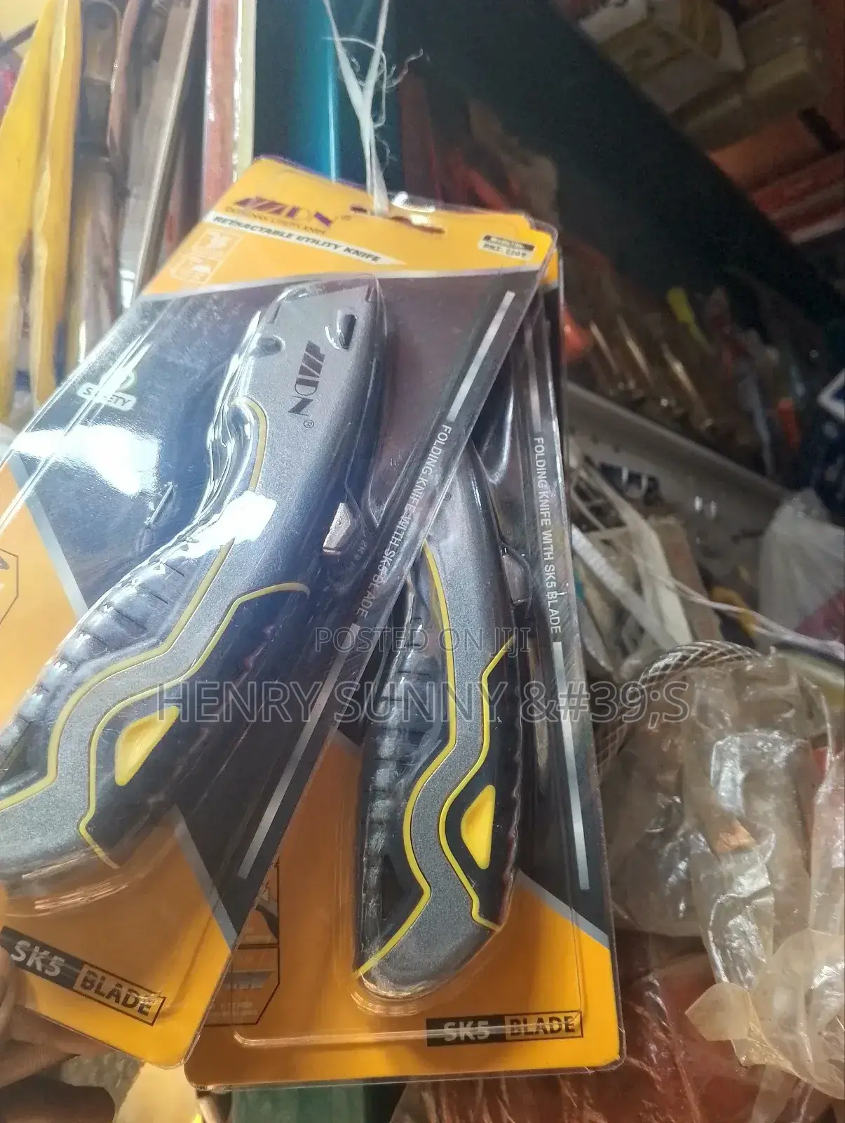 Folding Knife With Sk5 Blade