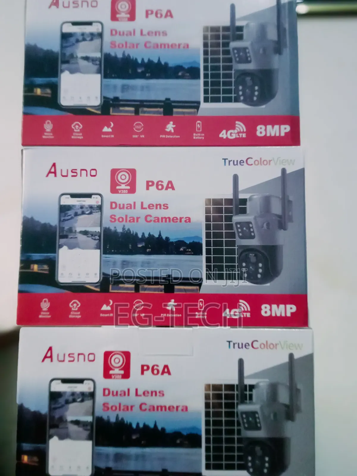 Dual Lens Cctv Camera (Payment On Delivery)