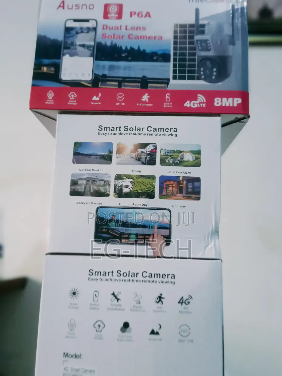 Dual Lens Cctv Camera (Payment On Delivery)