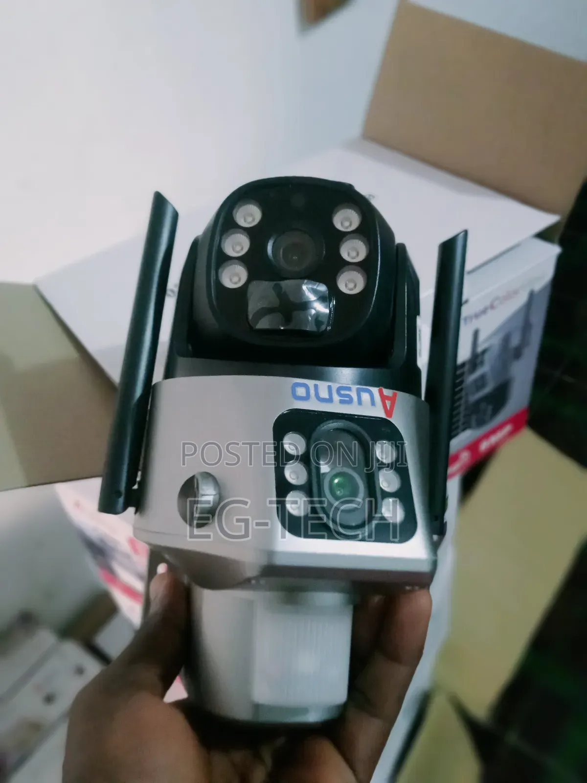 Dual Lens Cctv Camera (Payment On Delivery)