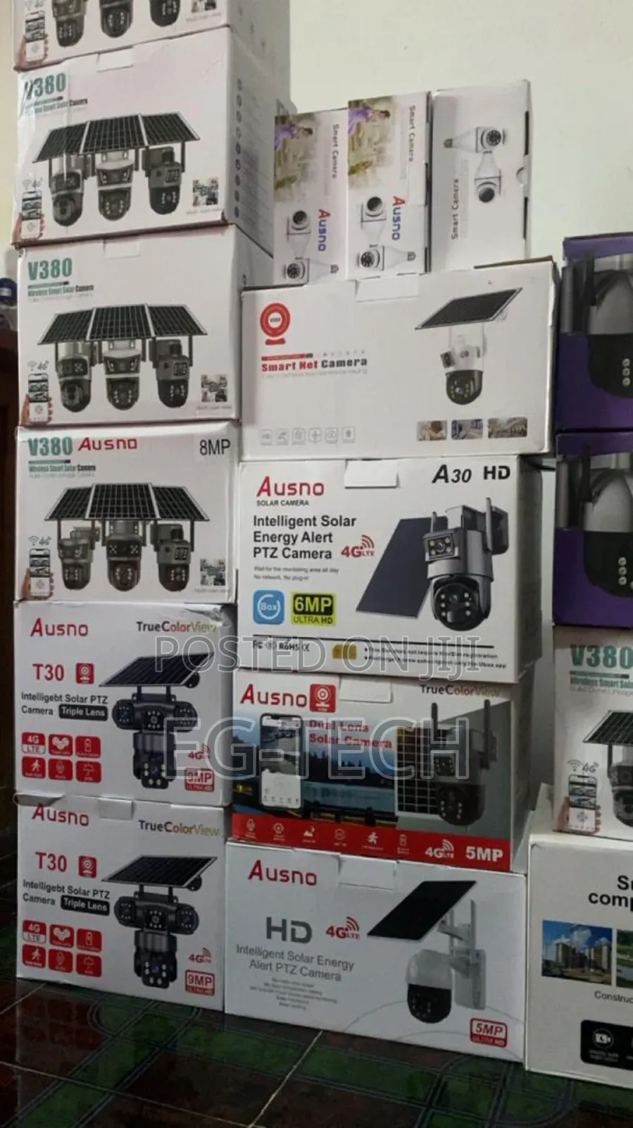 Dual Lens Cctv Camera (Payment On Delivery)