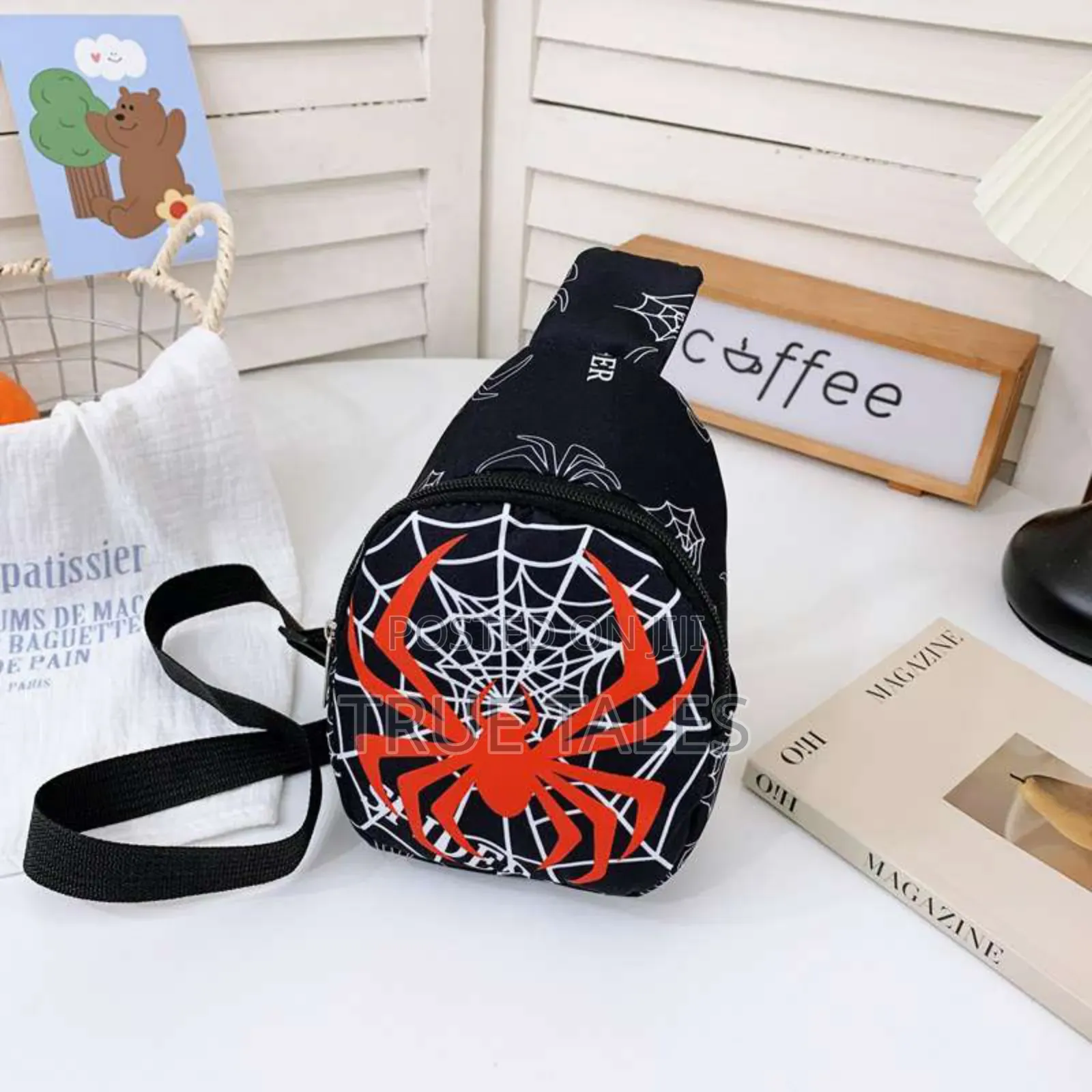 Unisex Boys And Girls Cartoon Character Shoulder Bags