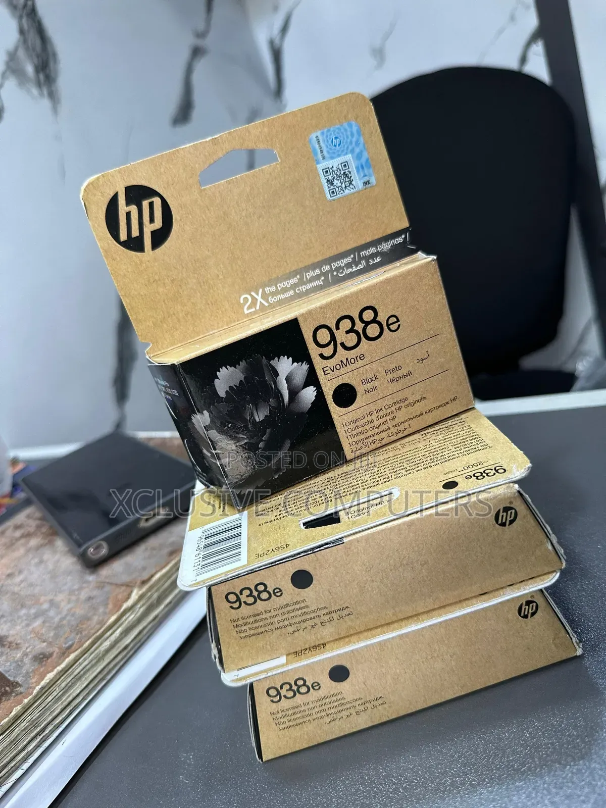 Hp Inkjet 938e(Xl) Black