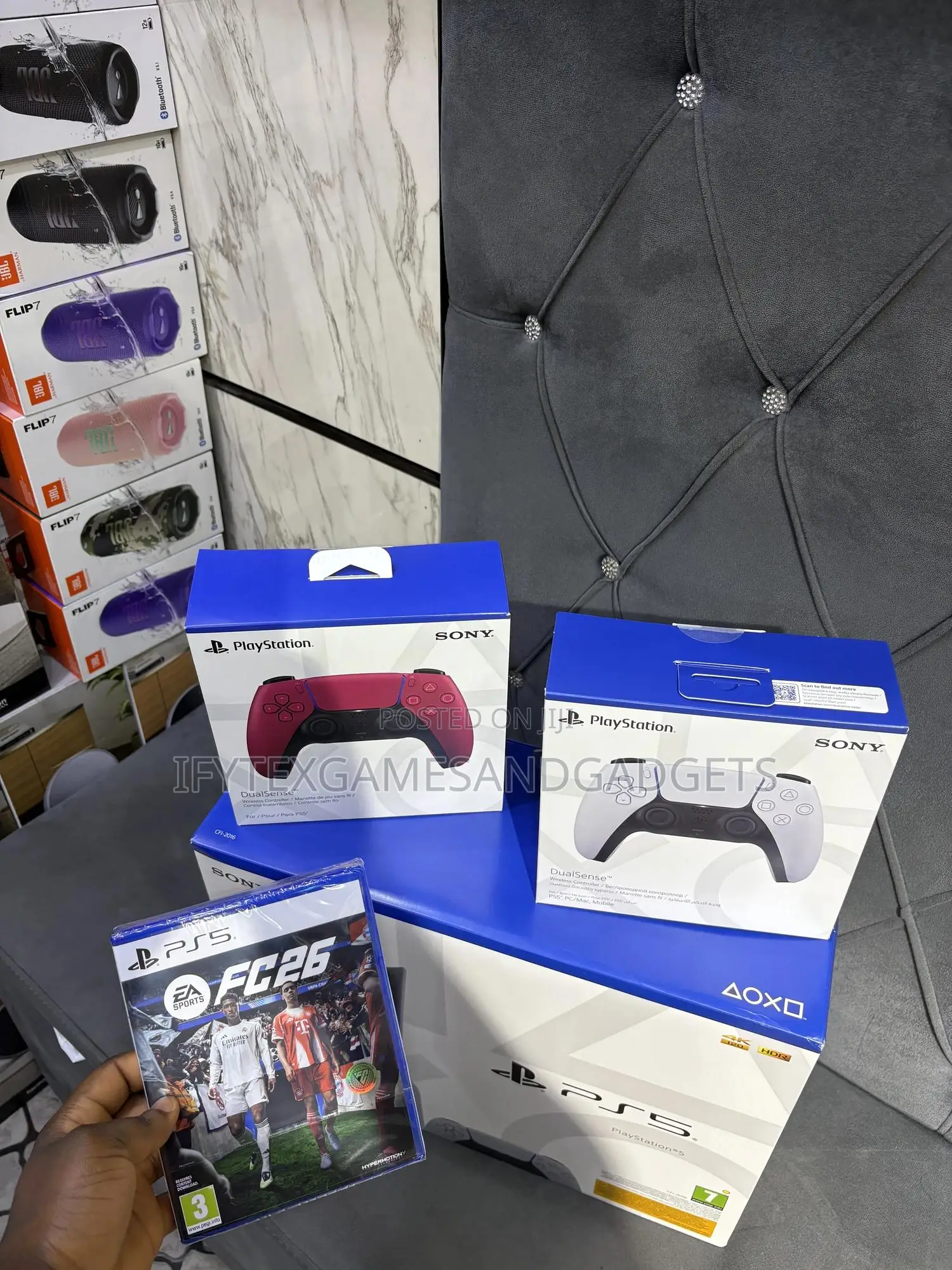 Fc26 Disc , Extra Controller and New Ps 5 Slim Standard Version 1tb