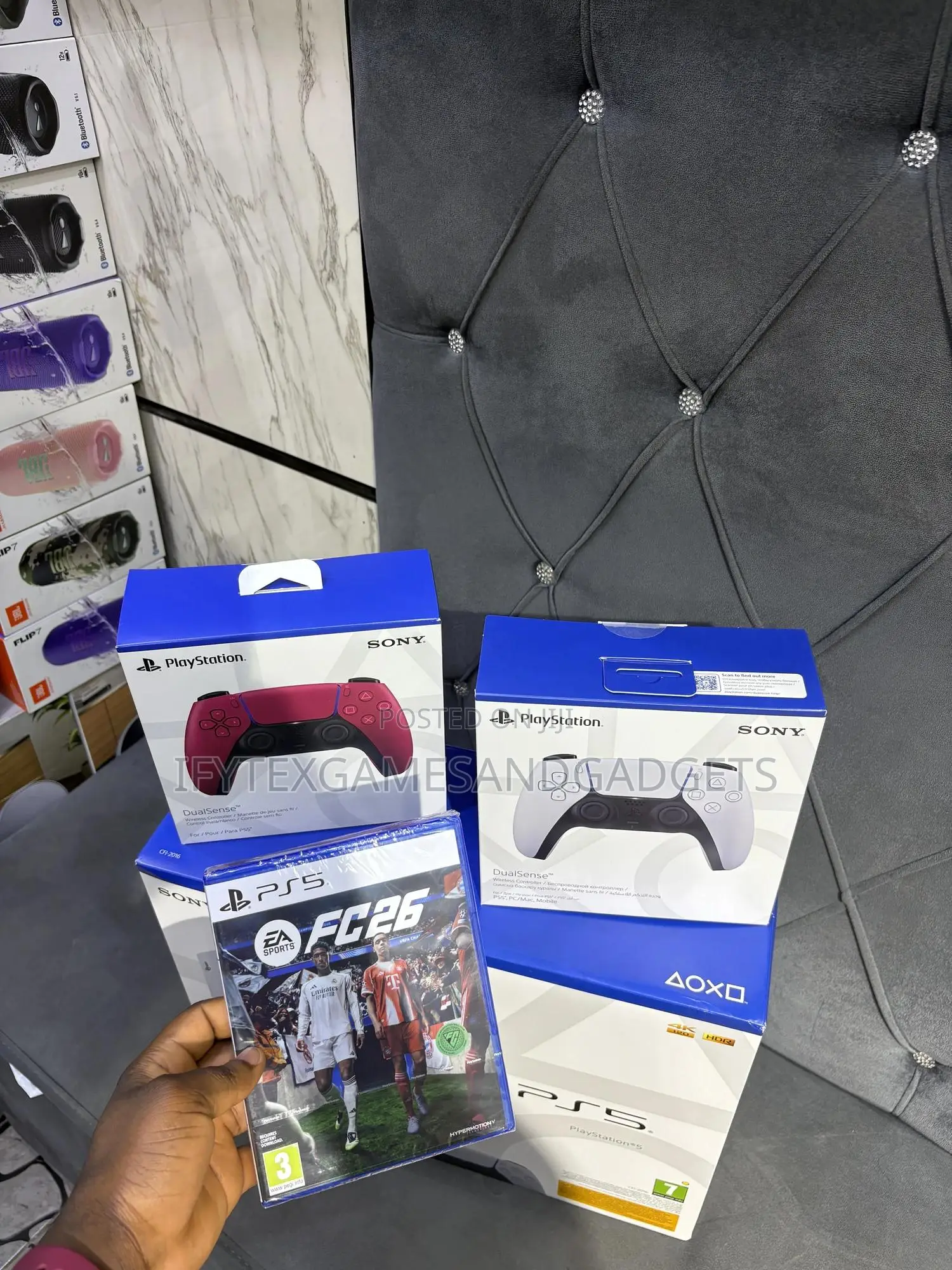 Fc26 Disc , Extra Controller and New Ps 5 Slim Standard Version 1tb