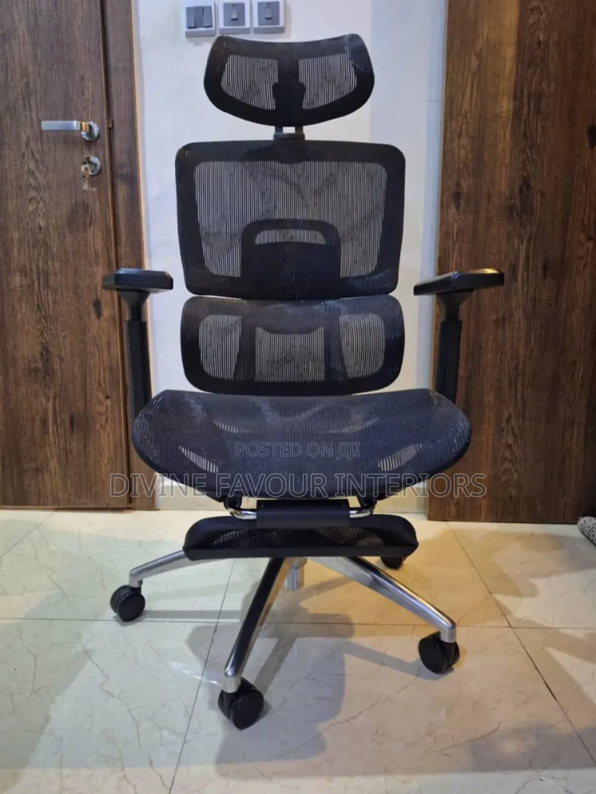 Executive High-Back All Mesh Ergonomic Swivel Office Chair