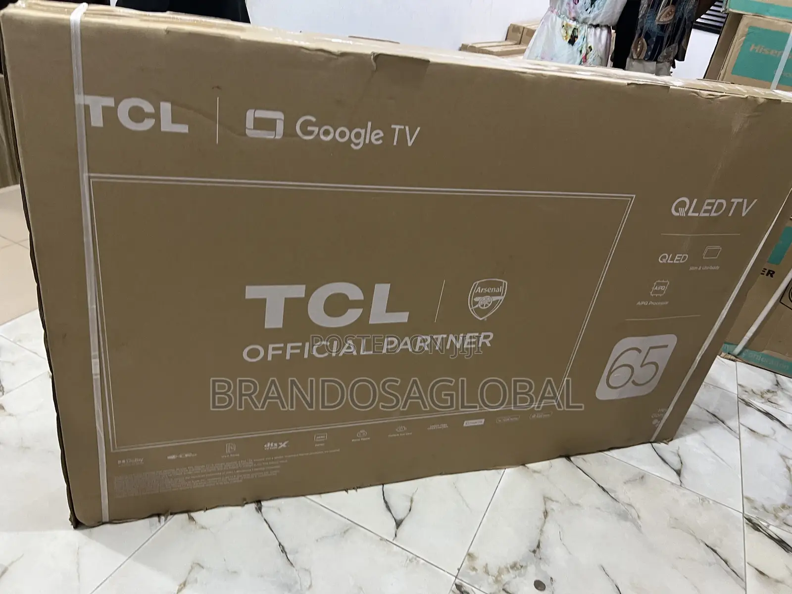TCL 65p7k 65 Inch Qled Uhd Tv – Brilliant Quantum Visuals