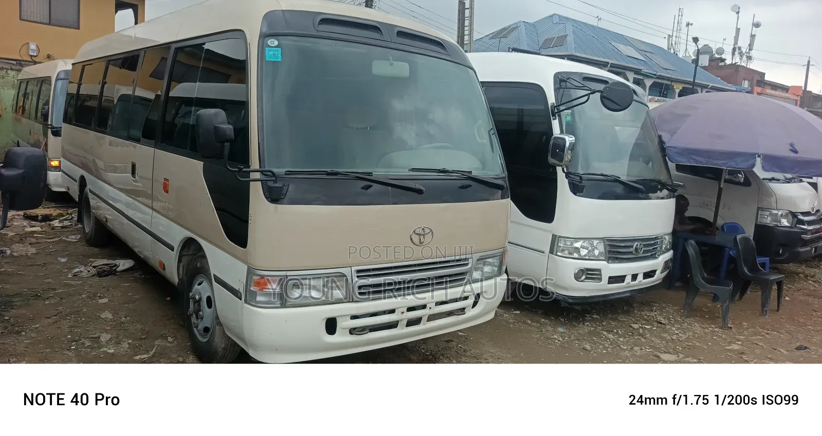 Toyota Coaster 2015 Gold