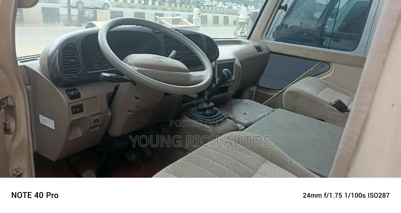 Toyota Coaster 2015 Gold