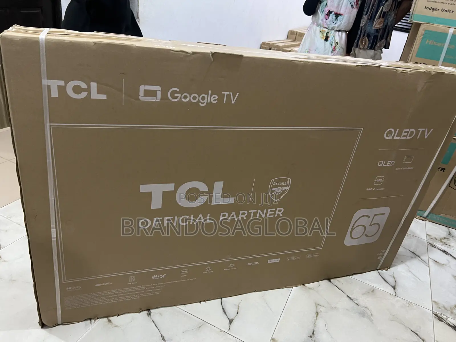 TCL 65p7k 65 Inch Qled Uhd Tv – Brilliant Quantum Visuals