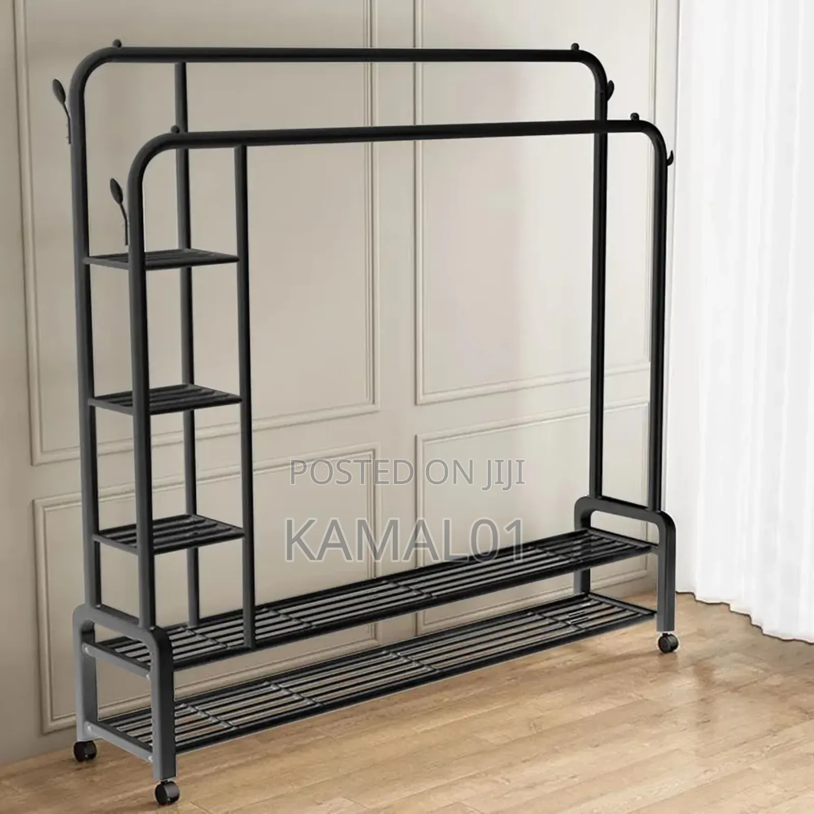 58kg High Quality Double Pole Cloth Hanger