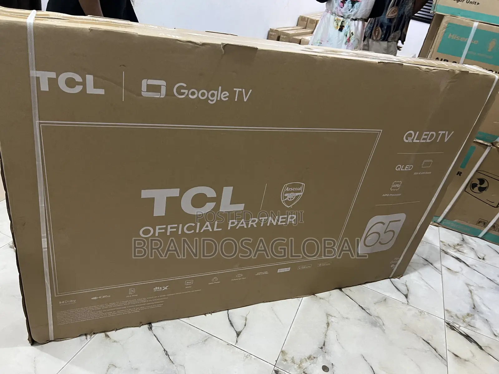 TCL 65 Inch Smart Qled Tv – Big Screen Clarity in Ultra Hd