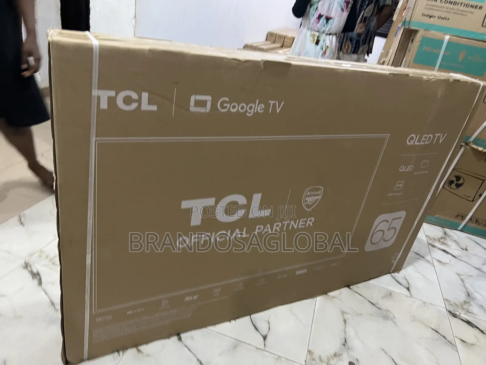 TCL 65 Inch Smart Qled Tv (65p7k) – Sleek and Powerful Design
