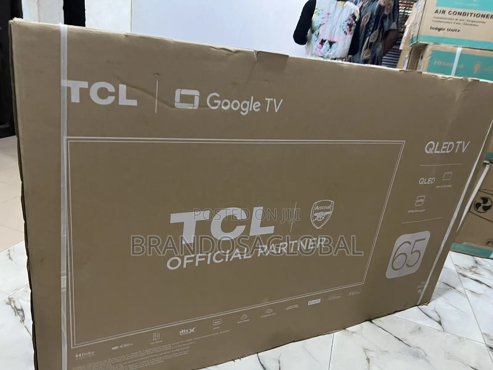 TCL 65 Inch Smart Qled Tv – Quantum Display for Realistic Visuals