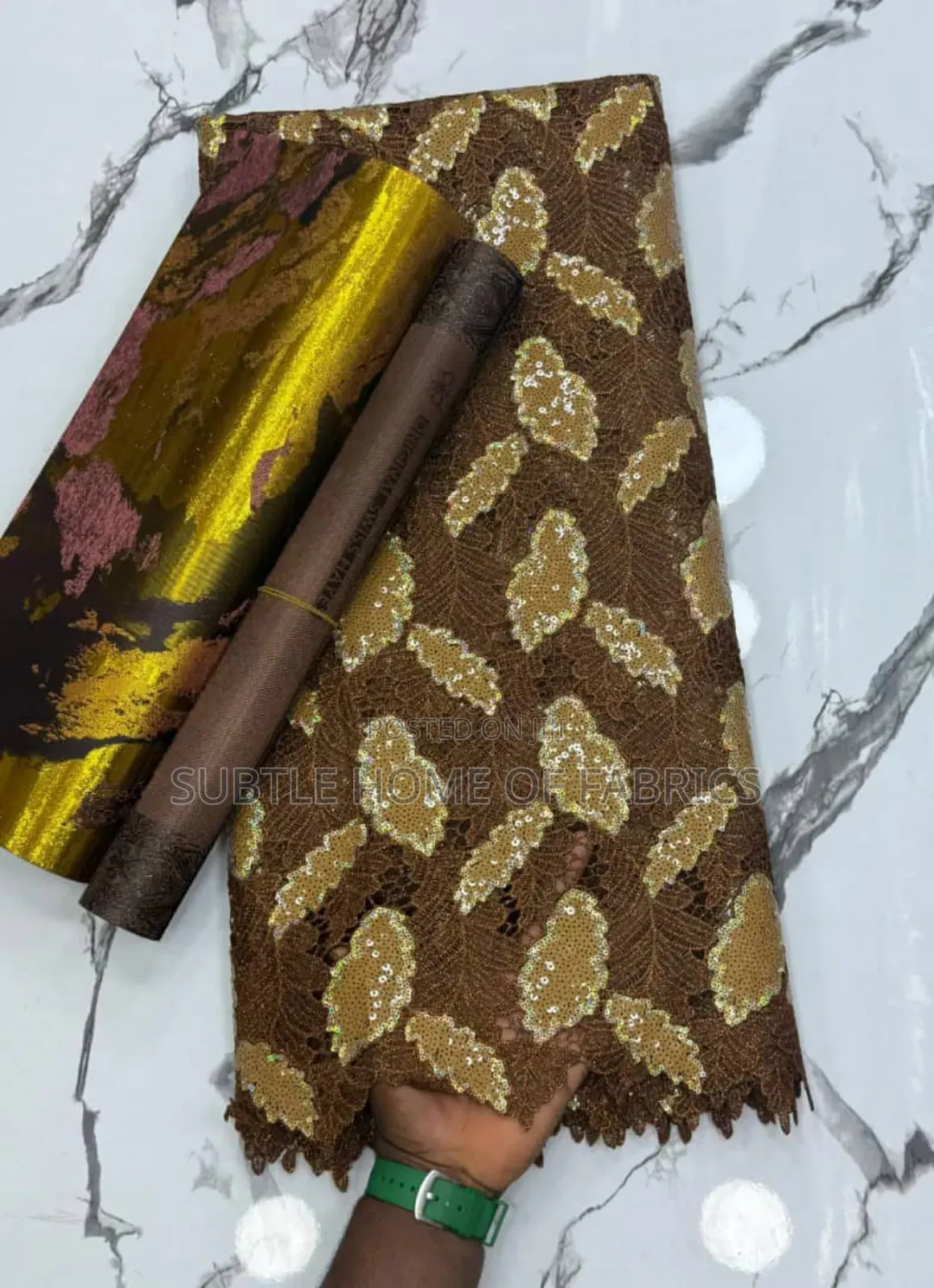 Elegant Guipure Lace – Perfect Gift Asoebi Choice Forspecialoccasions