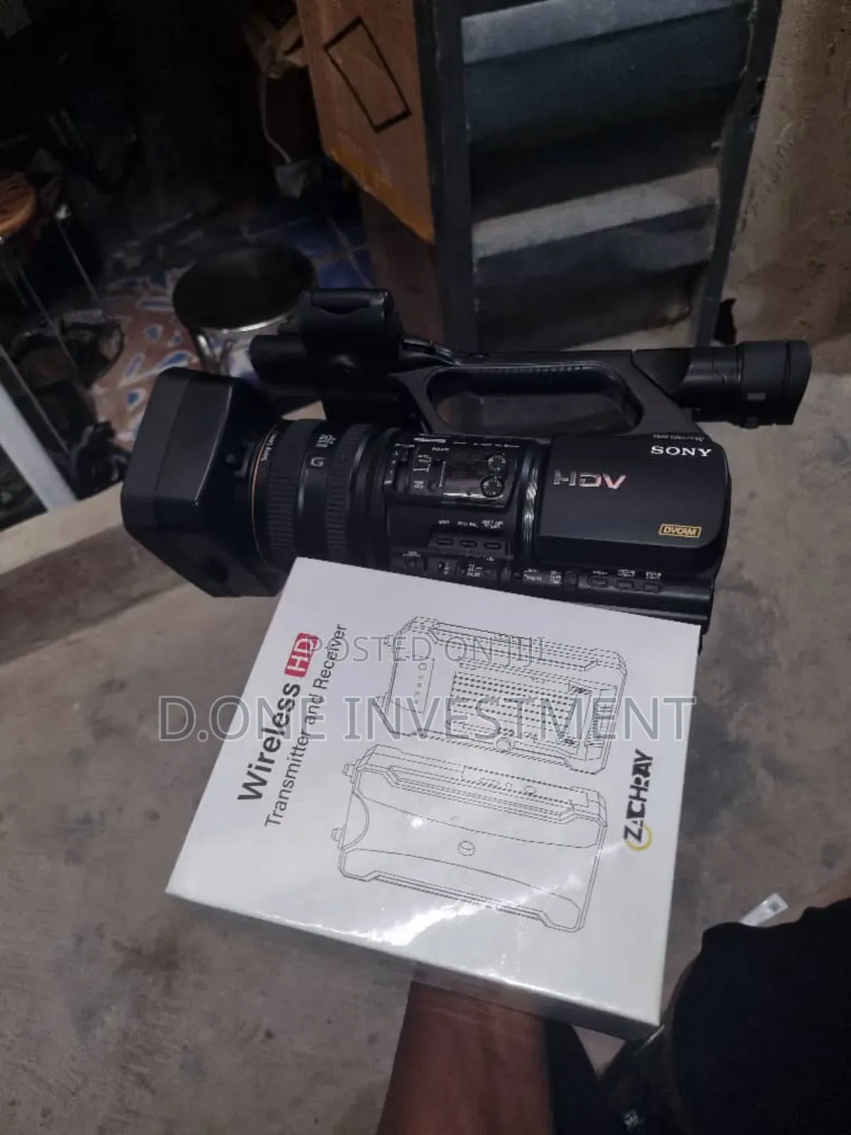 Sony Z5 Camera With Wireless Hd Transmitter and Receiver for Streaming
