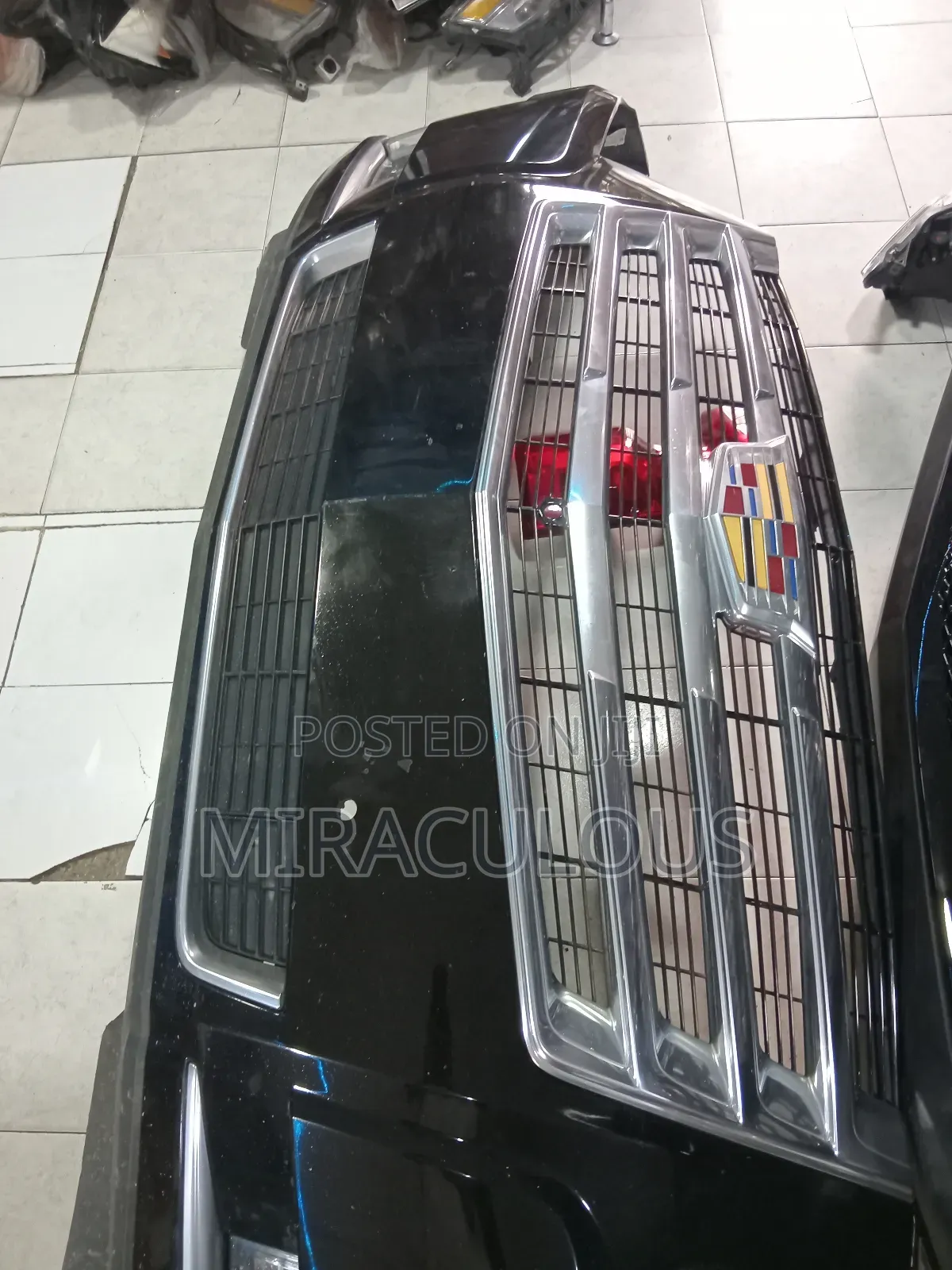 Complete Front Bumper Cadillac Escalade 2018 Model