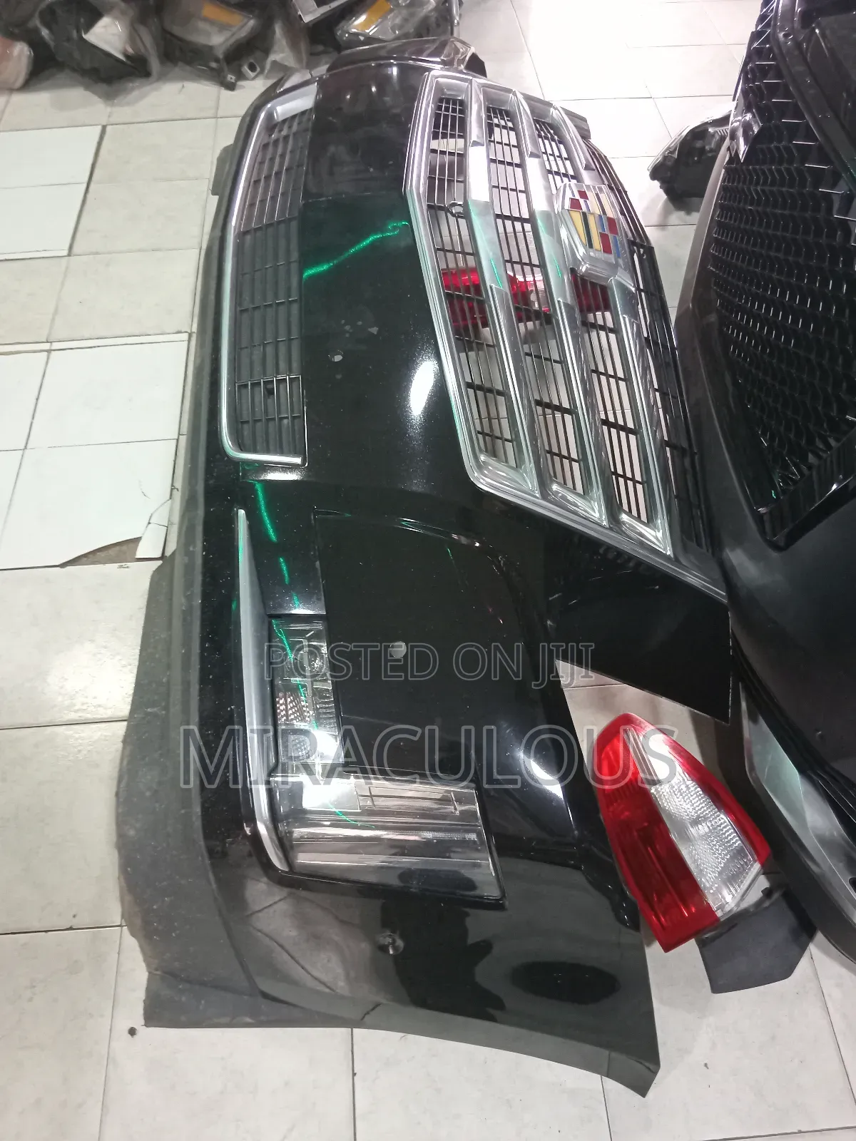 Complete Front Bumper Cadillac Escalade 2018 Model