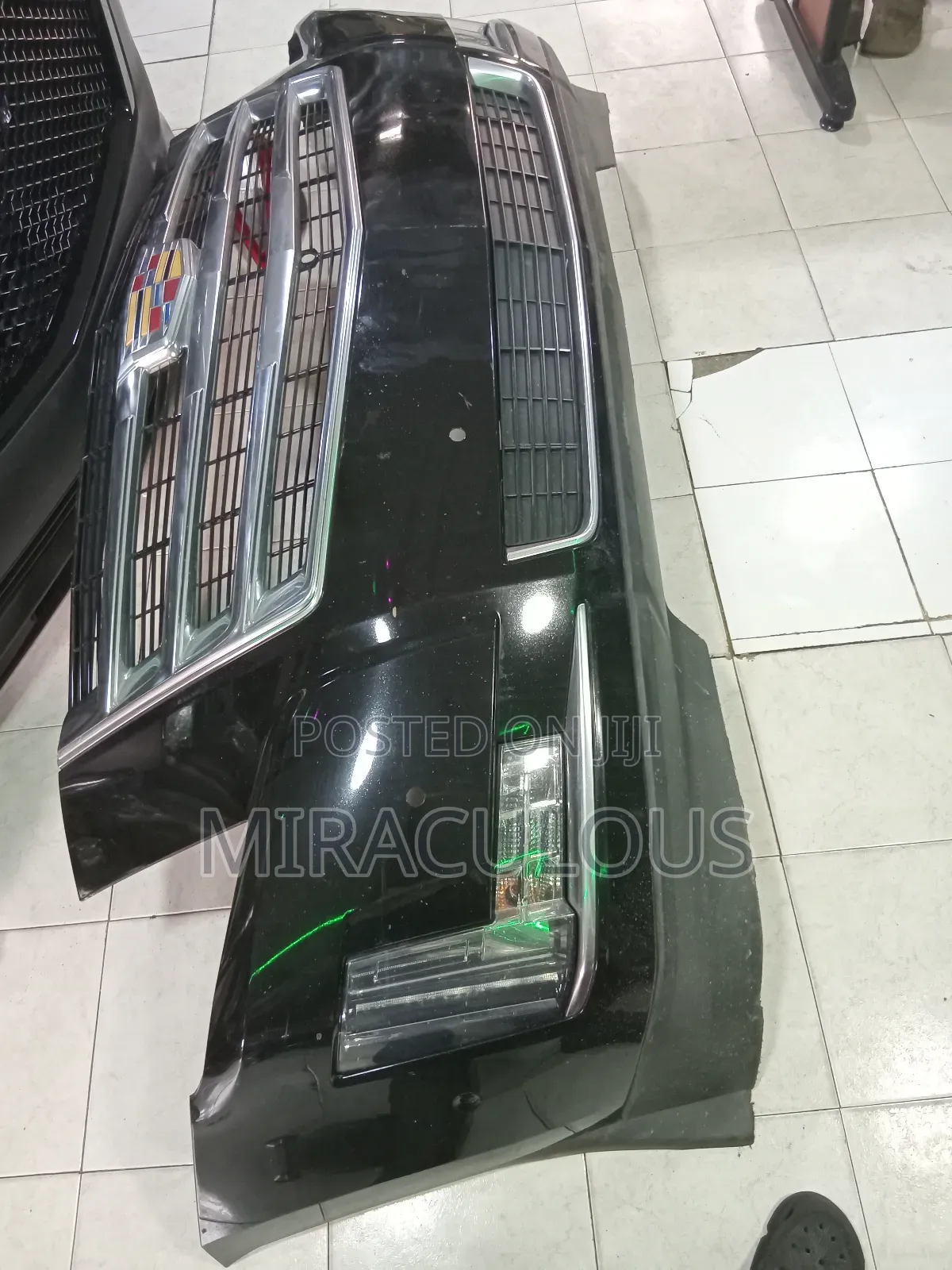 Complete Front Bumper Cadillac Escalade 2018 Model