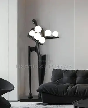 Luxury Sculpture Floor Lamp – Artistic Modern Statement Light