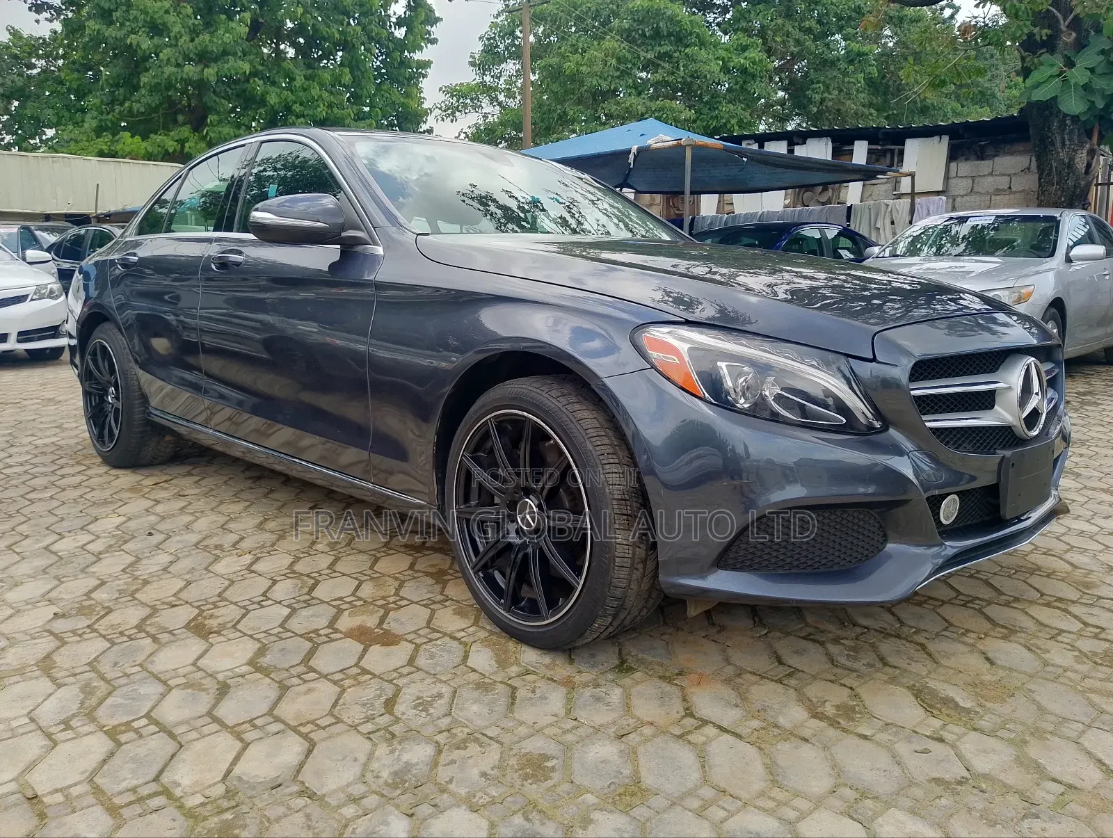 Mercedes-Benz C300 Sport 4dr AWD 4Matic Sedan (2.0L 4cyl 7A) 2015 Gray