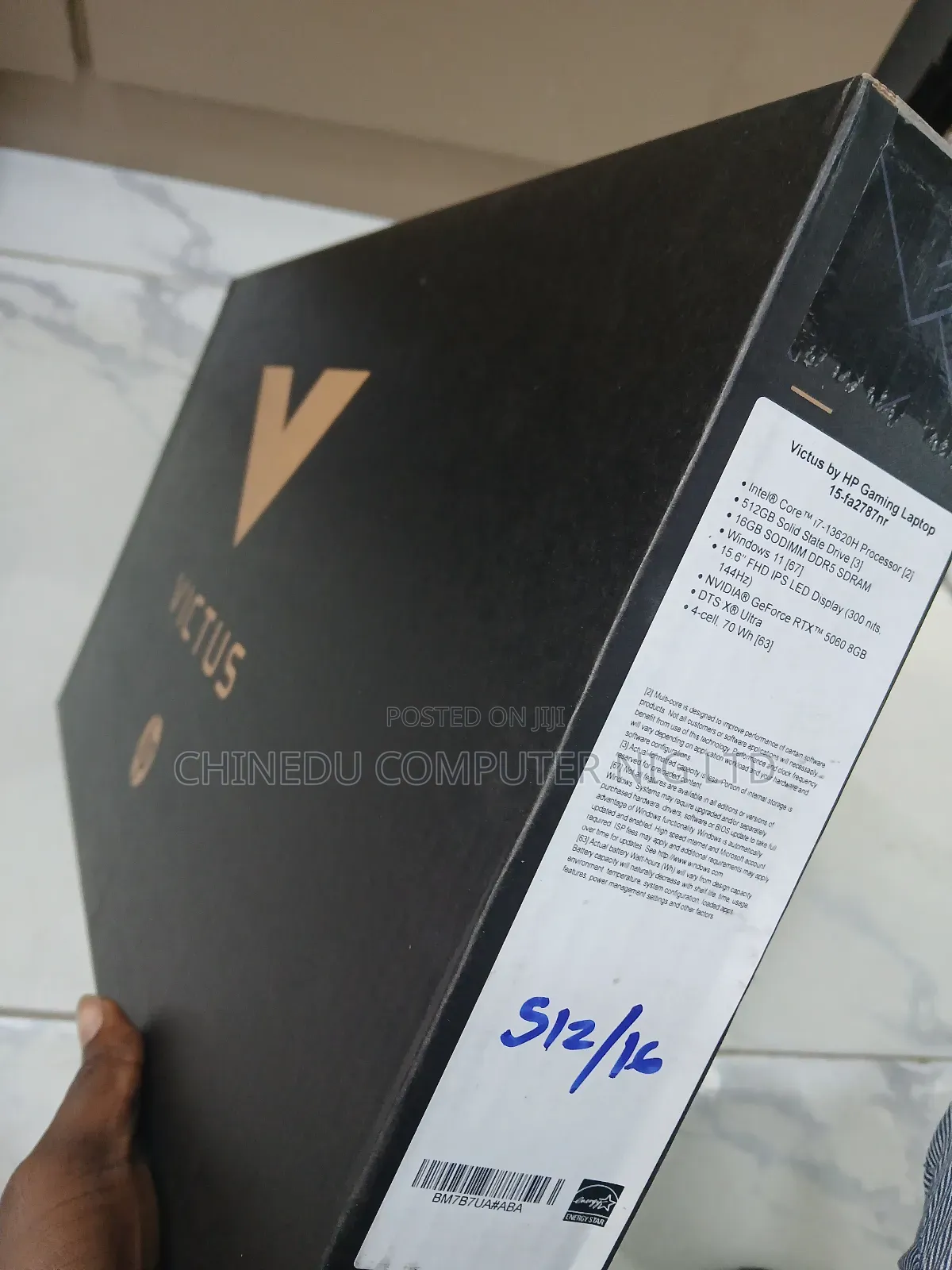 New Laptop HP Victus 15 16GB Intel Core i7 SSD 512GB