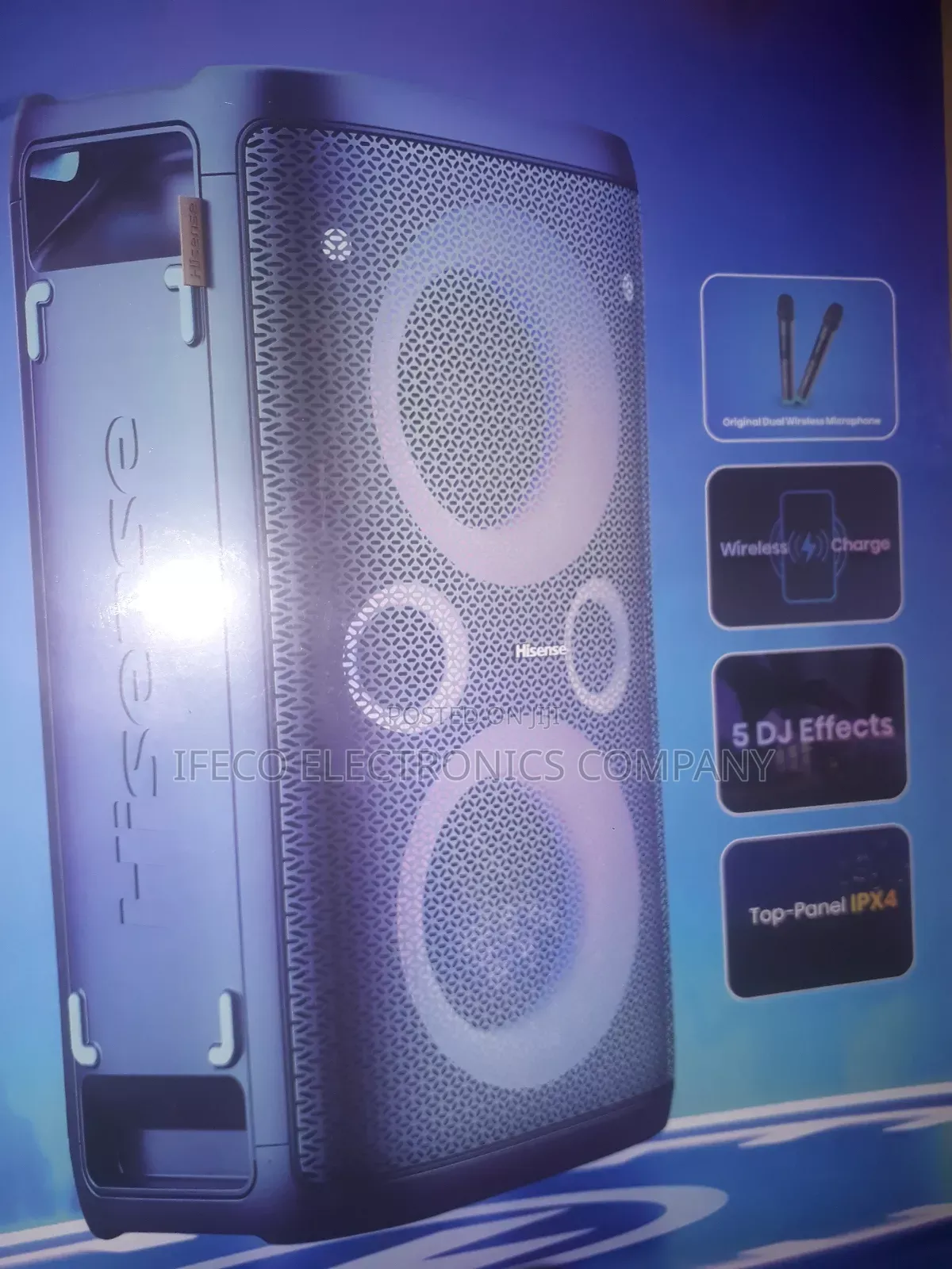 Hisense Rechargeable Music Set With Mic