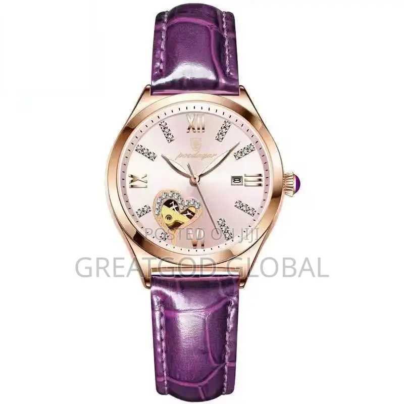 *Poedagar Ladies Leather Watch