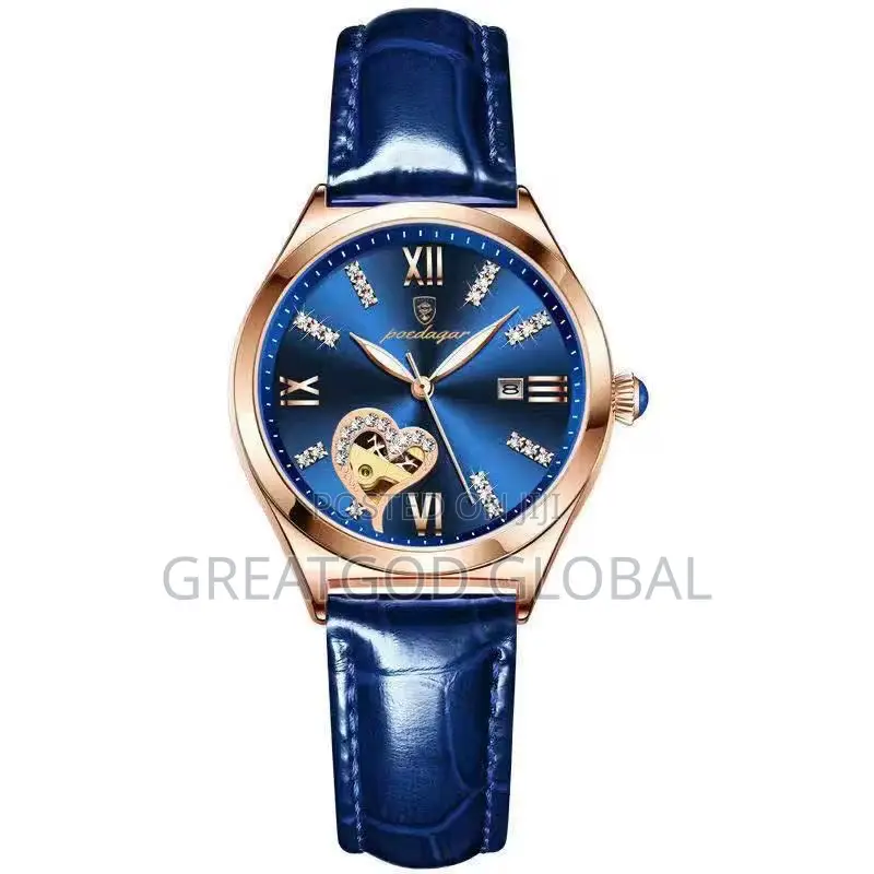 *Poedagar Ladies Leather Watch