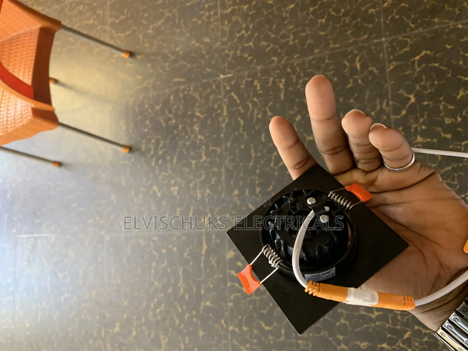 Square Black Body Spot Light – Durable Led Light for Projects