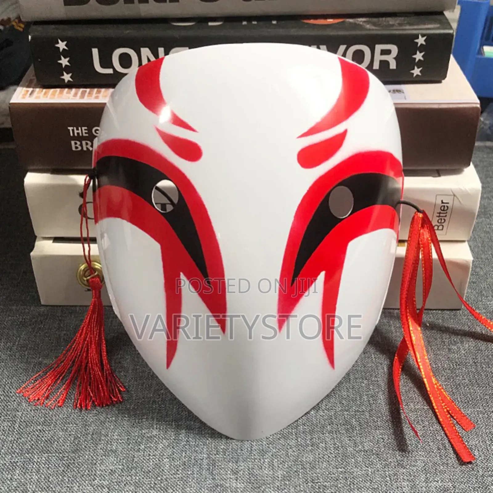 Halloween Role-Playing Unisex Smile Japanese Anime Full Face Mask