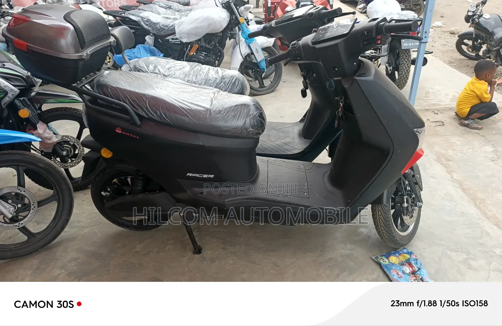 New Royal Motorcycle 2025 Blue