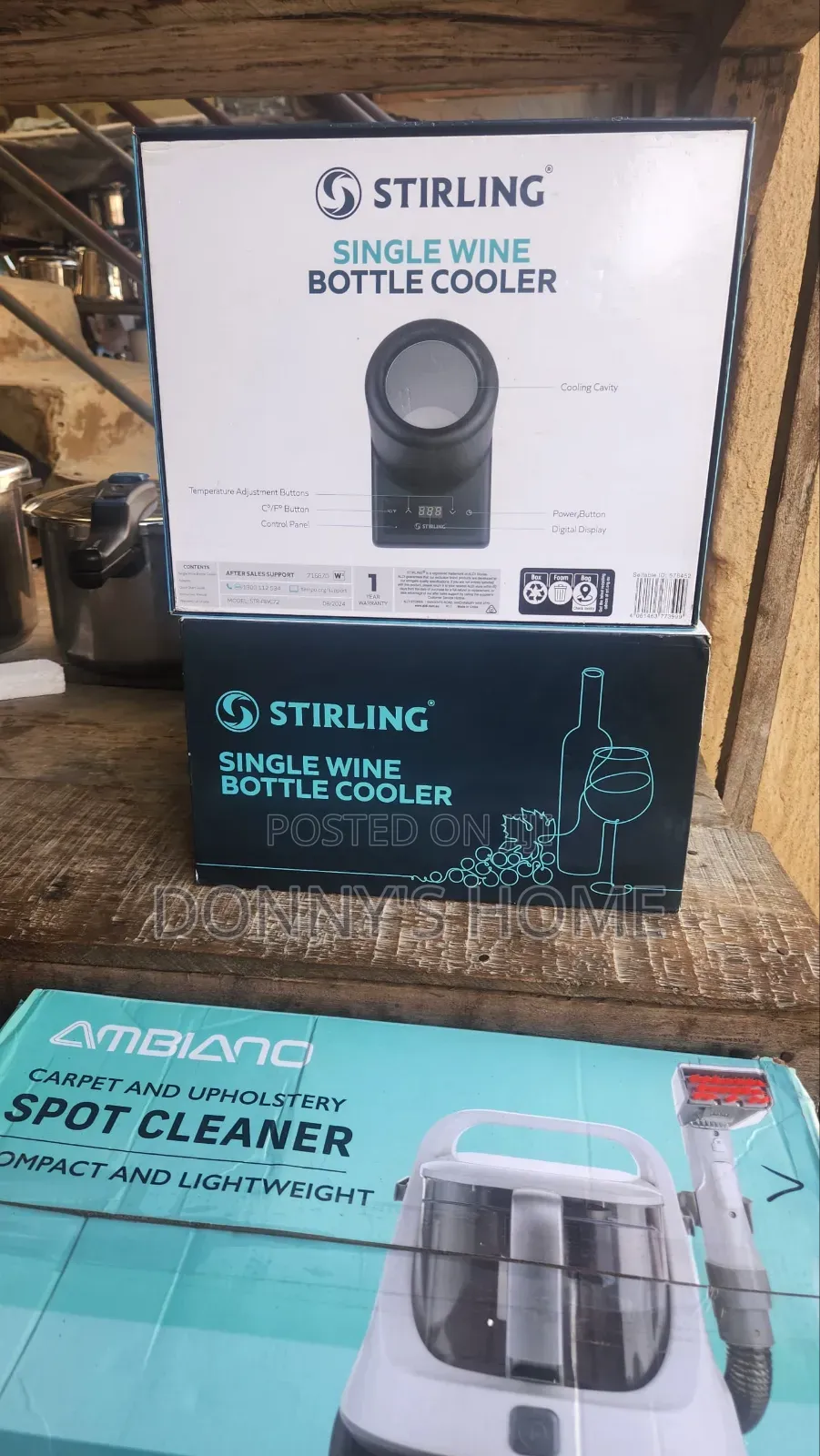Stirling Single Wine Bottle Cooler