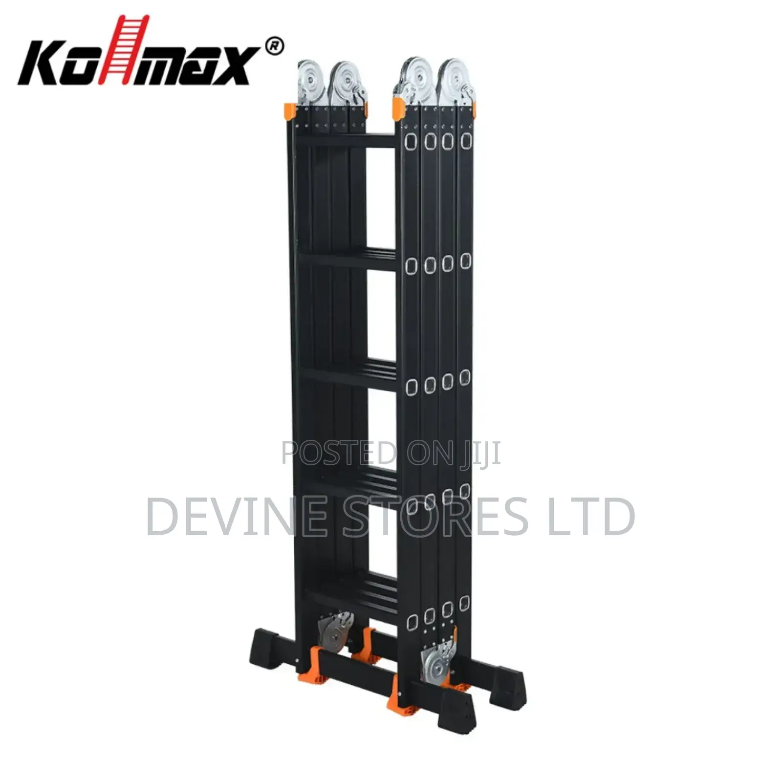 4x5 Aluminun Heavy Duty Foldable Ladder(20 Steps)