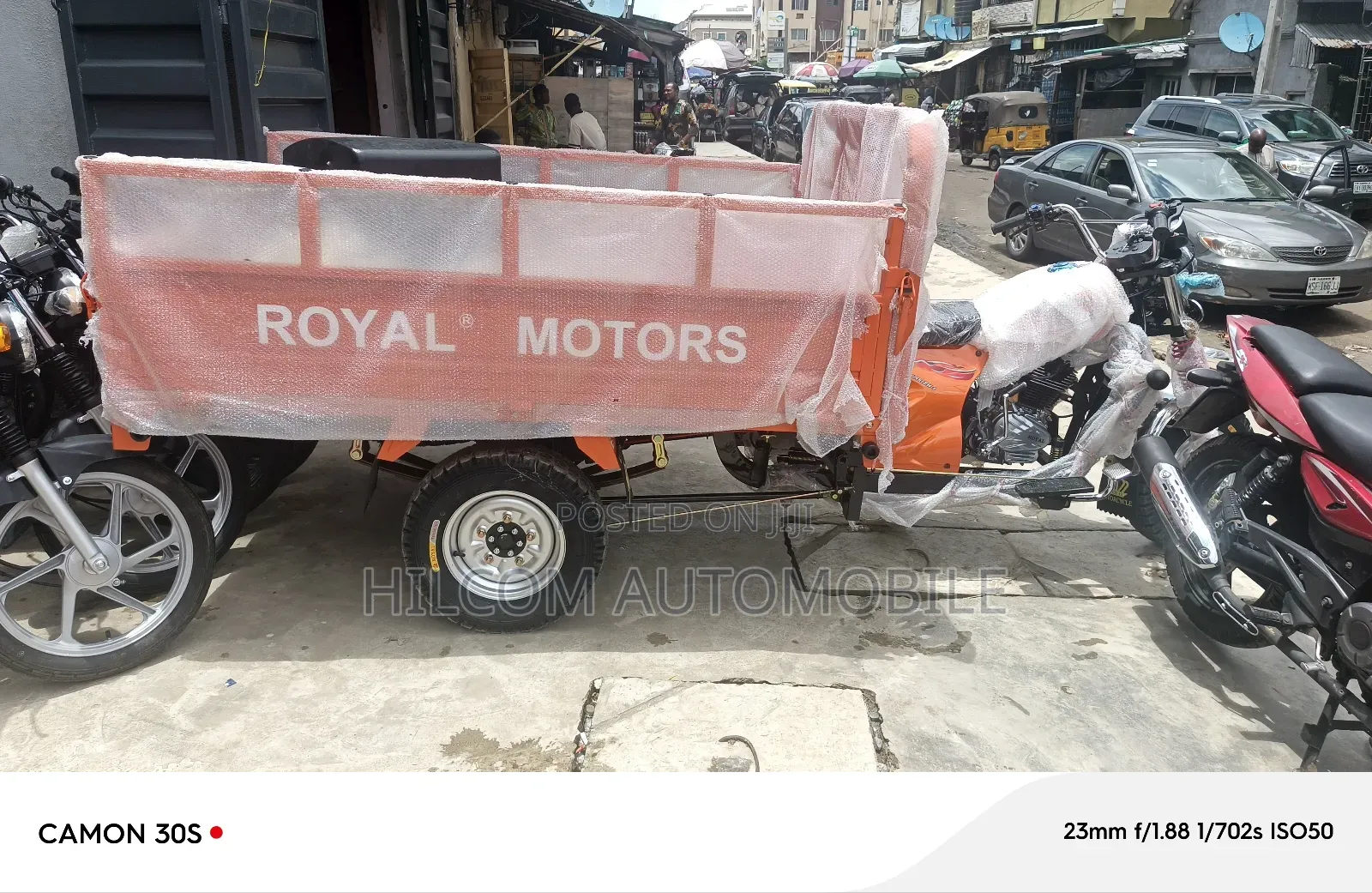 New Royal Motorcycle 2025 Orange