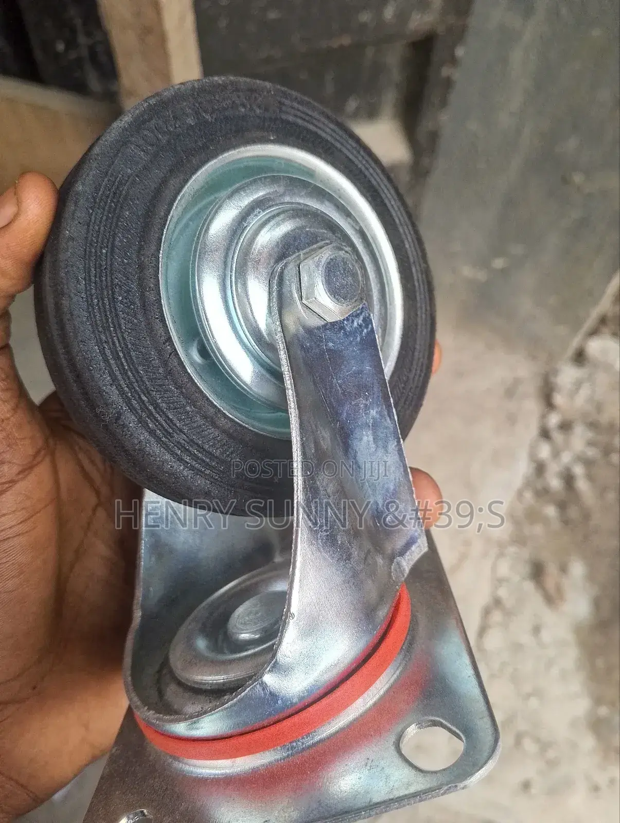 Rubber Castor Tire 1 Set