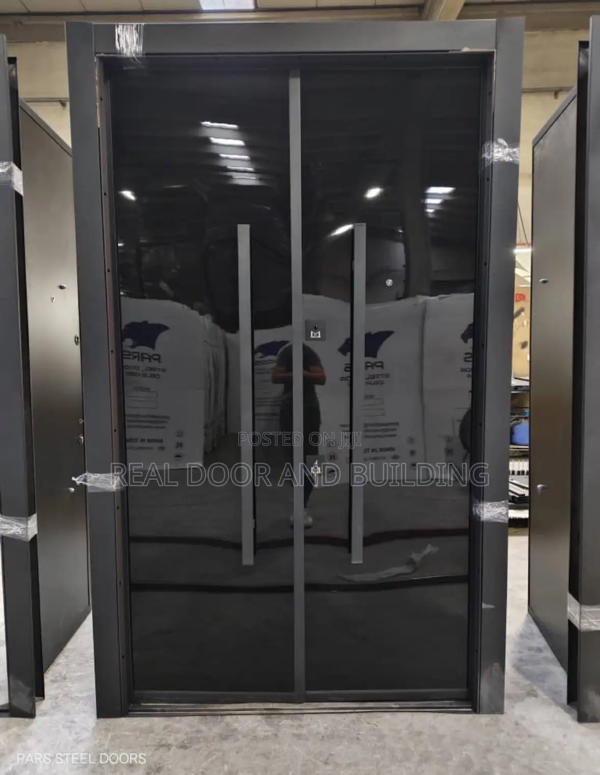 Luxury Security 5ft Double Opening Turkish Made Door, (62jsg)