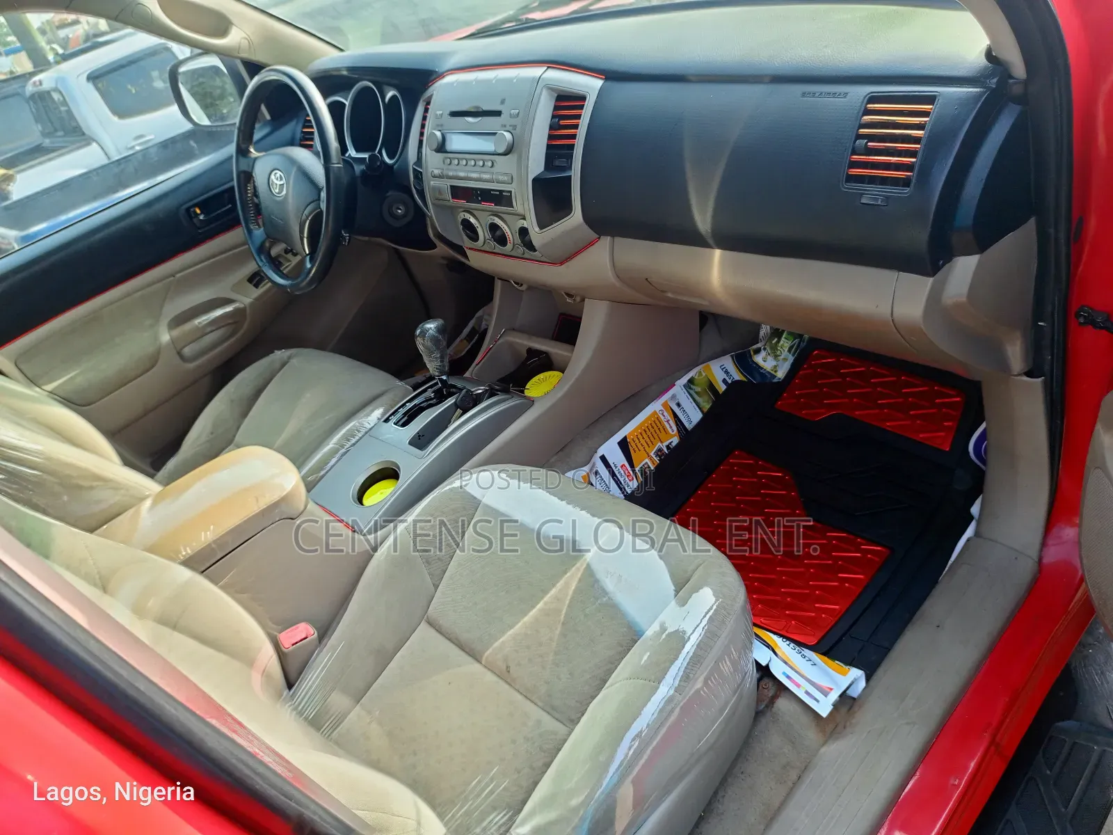 Toyota Tacoma 2010 Red