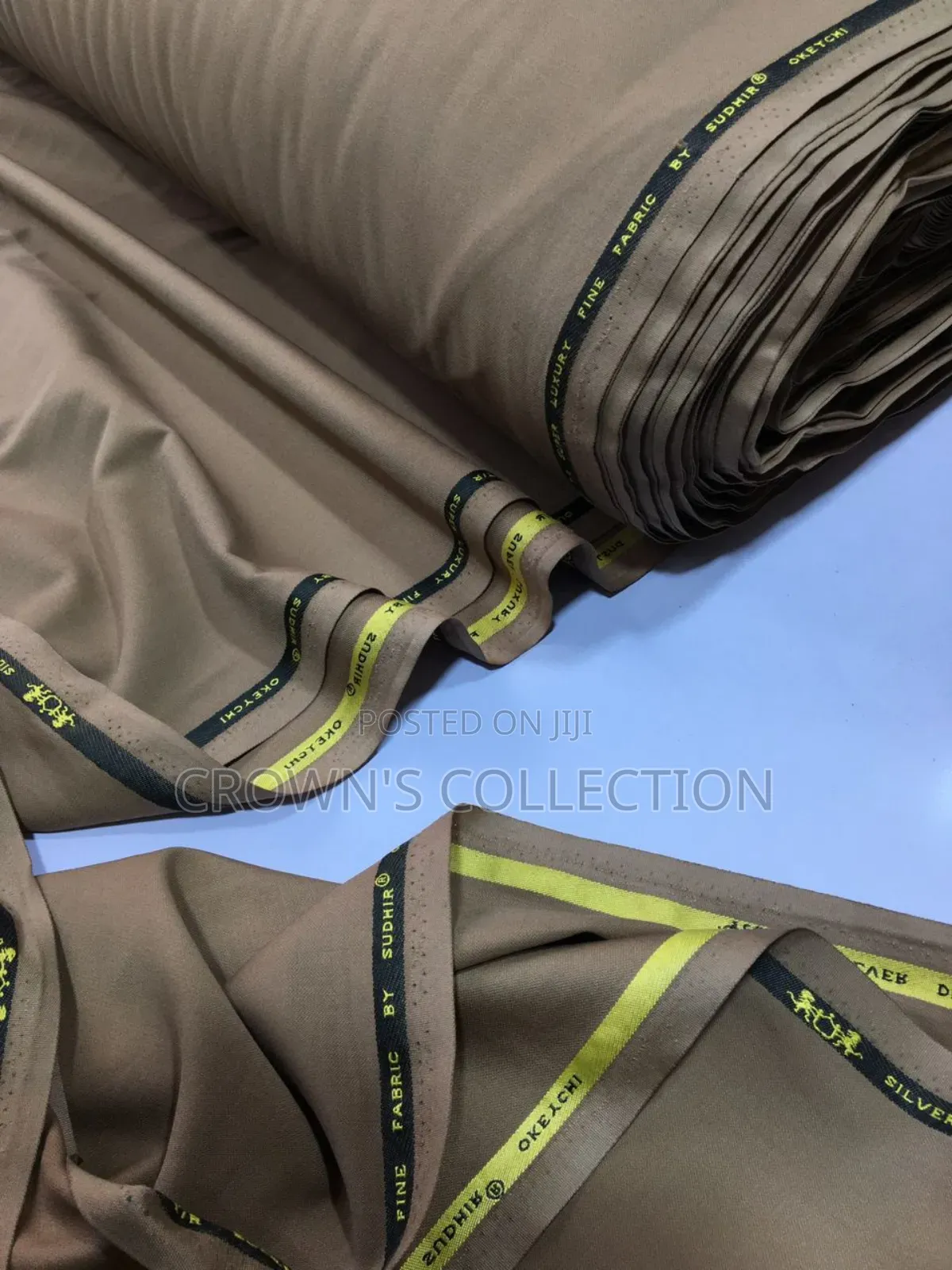 Silver Dust Senator Material Fabrics