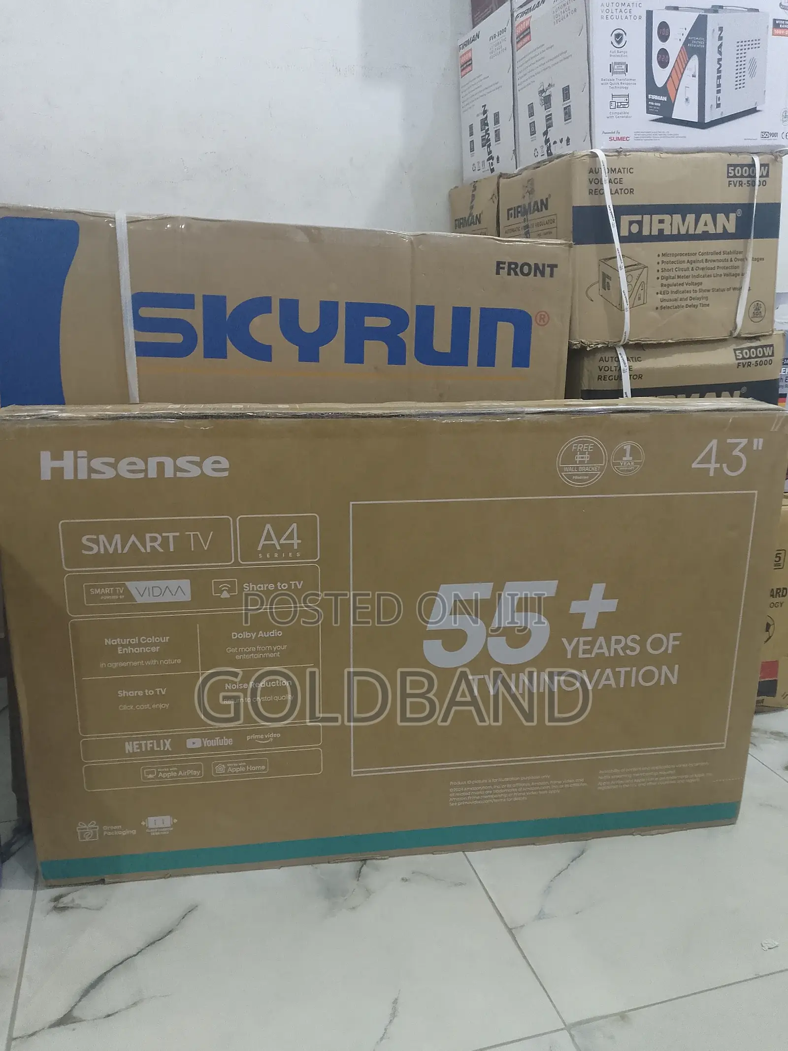 Hisense 43inches Smart Tv