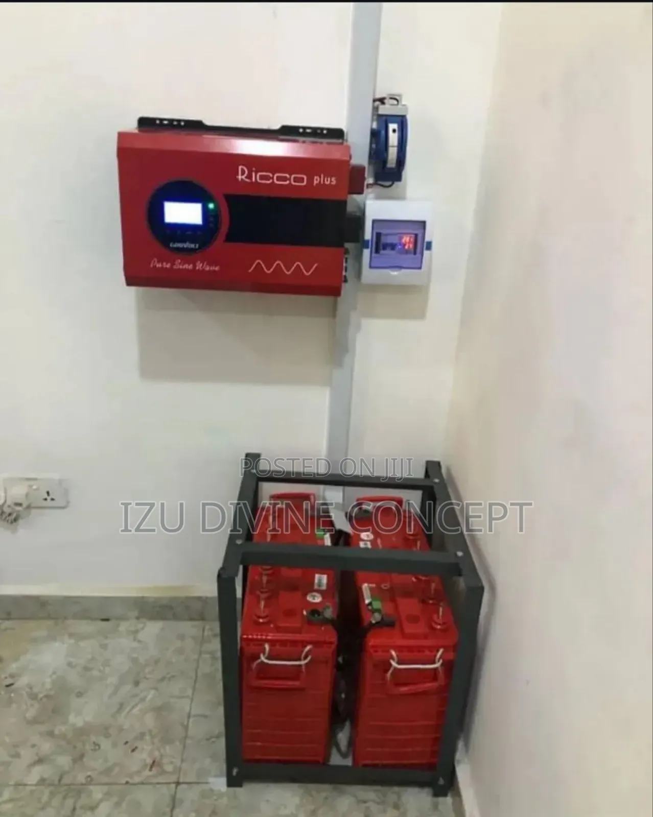 2.5kva Inverter Setup and 2pcs Of