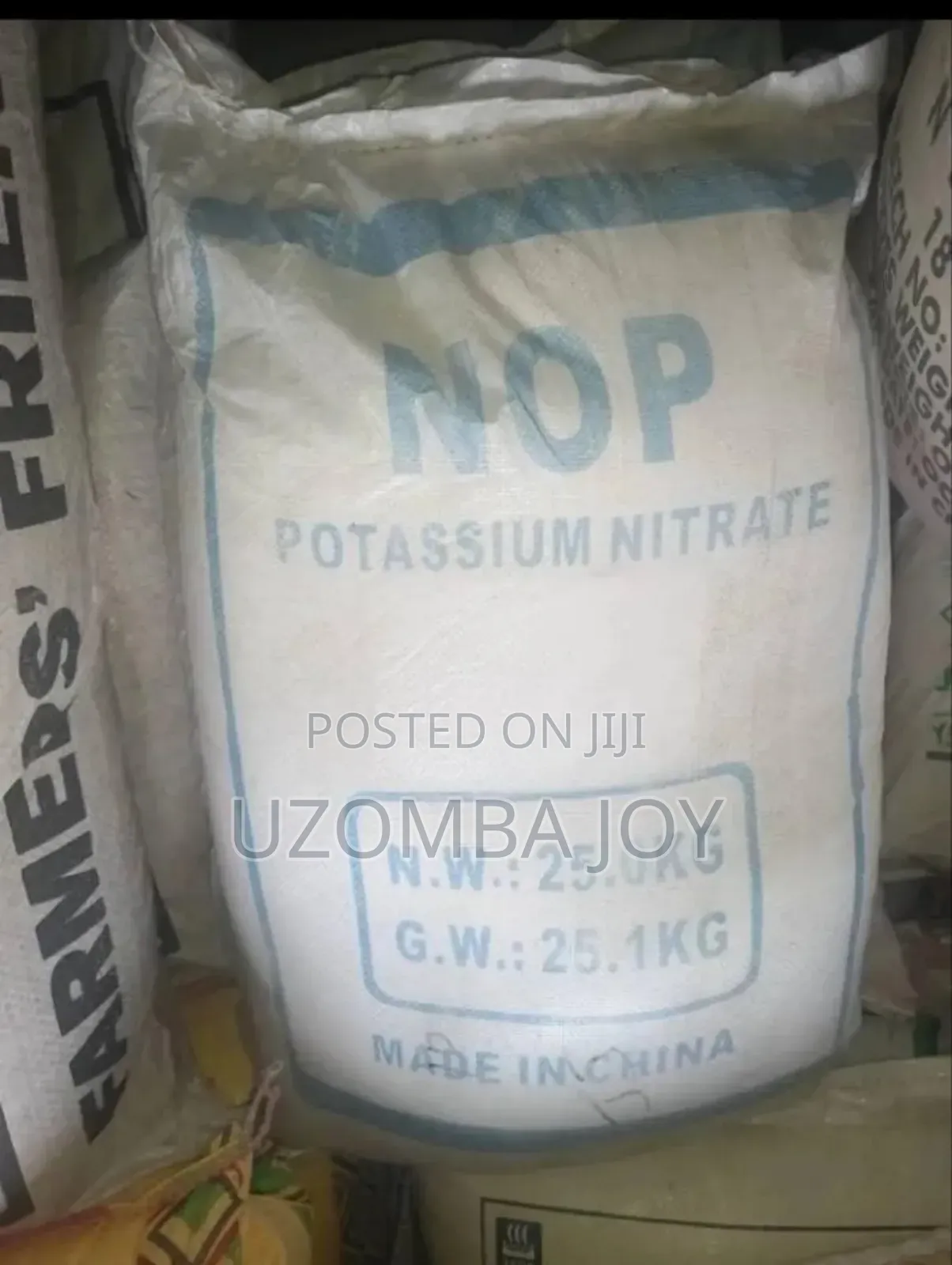 Potassium Nitrate (Kn03) 25kg