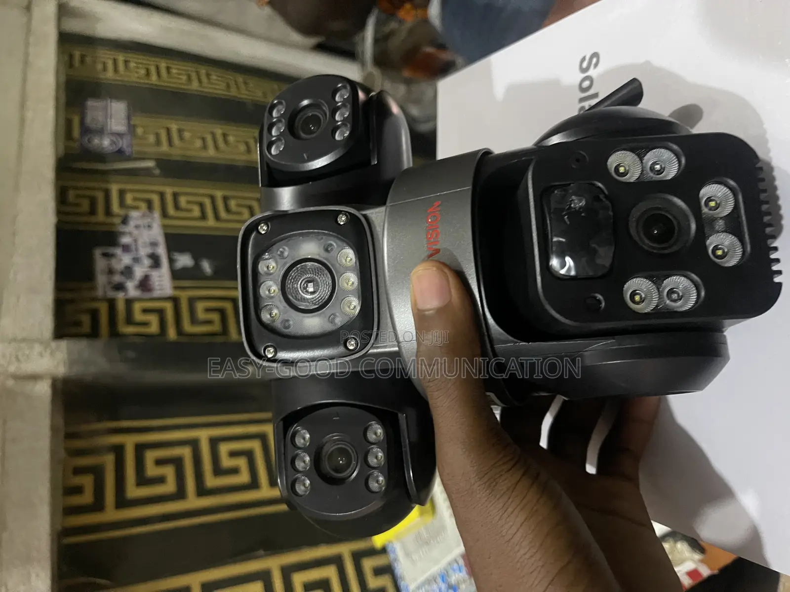 PTZ 3 Lens Solar Camera