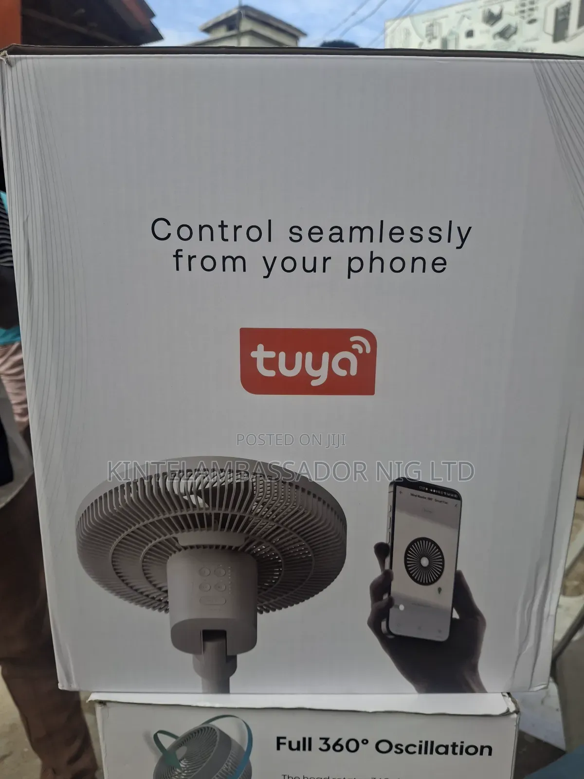 Salpha Rechargeable  360 Degree Fan