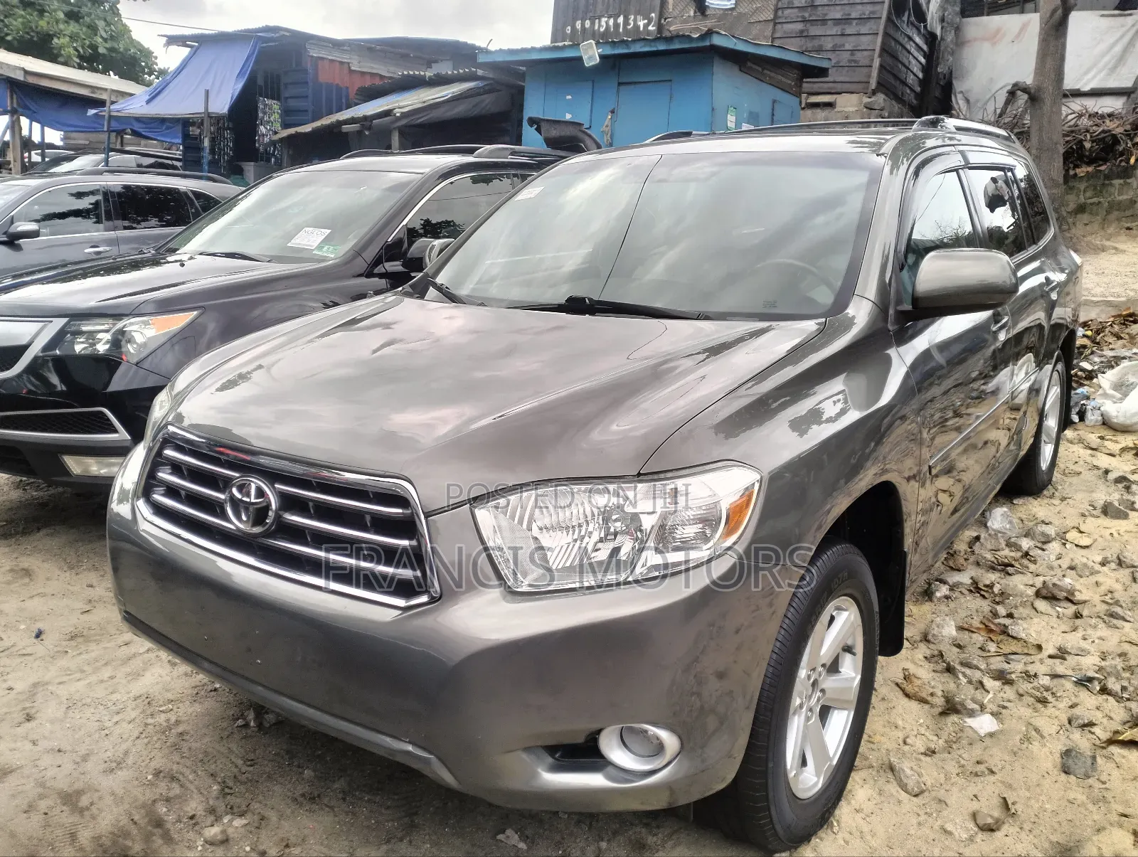 Toyota Highlander 2010 Gray