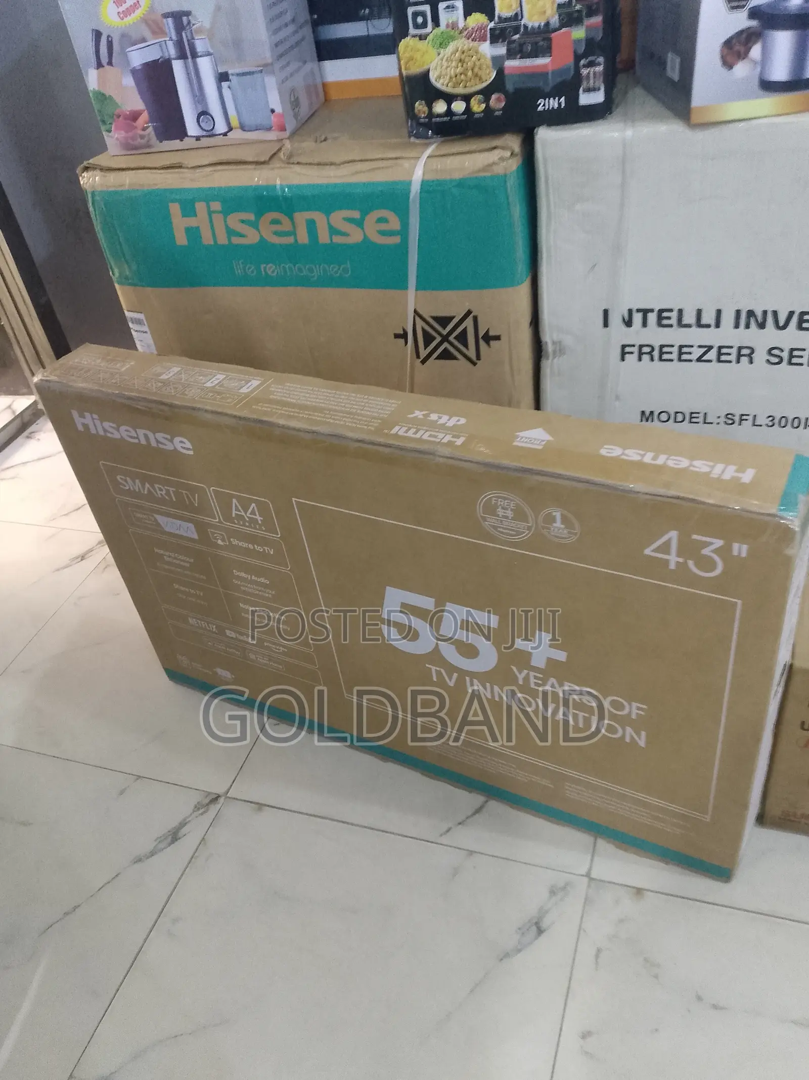 Wifi Enable Hisense 43 Inches Smart Tv