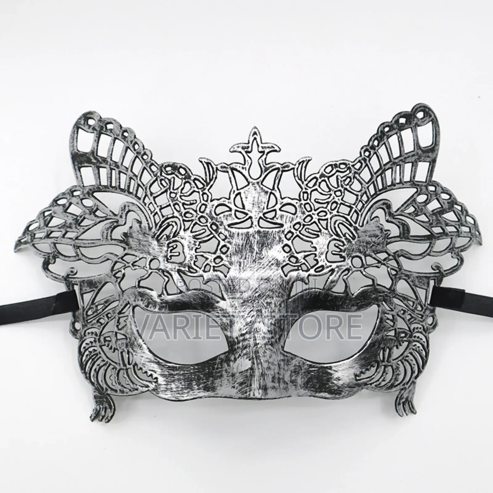 Antique Gold and Silver Jazz Flat Head Mask Ball Party Unisex Mask