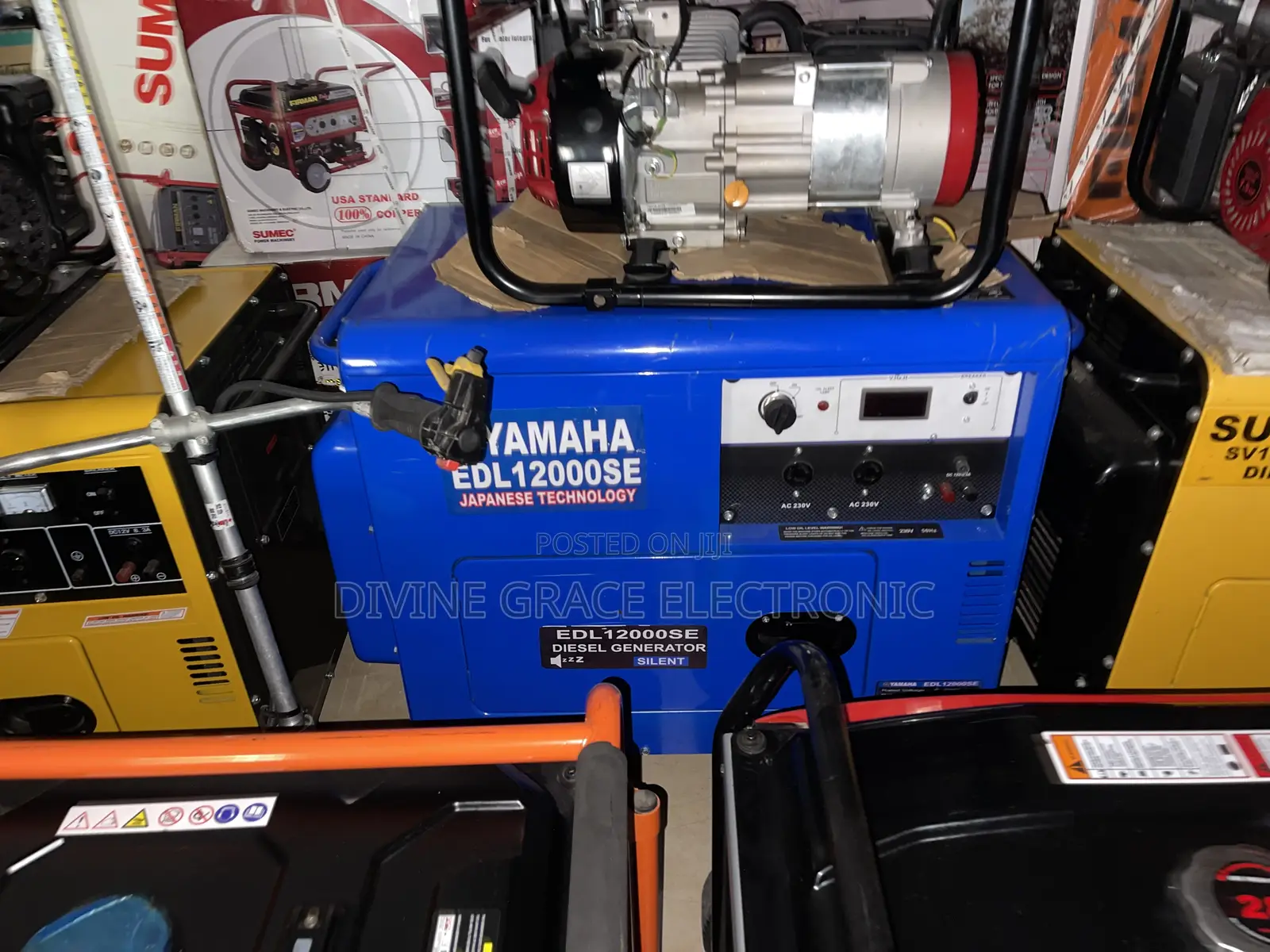 10.5kva Yamaha Diesel Soundproof Generator