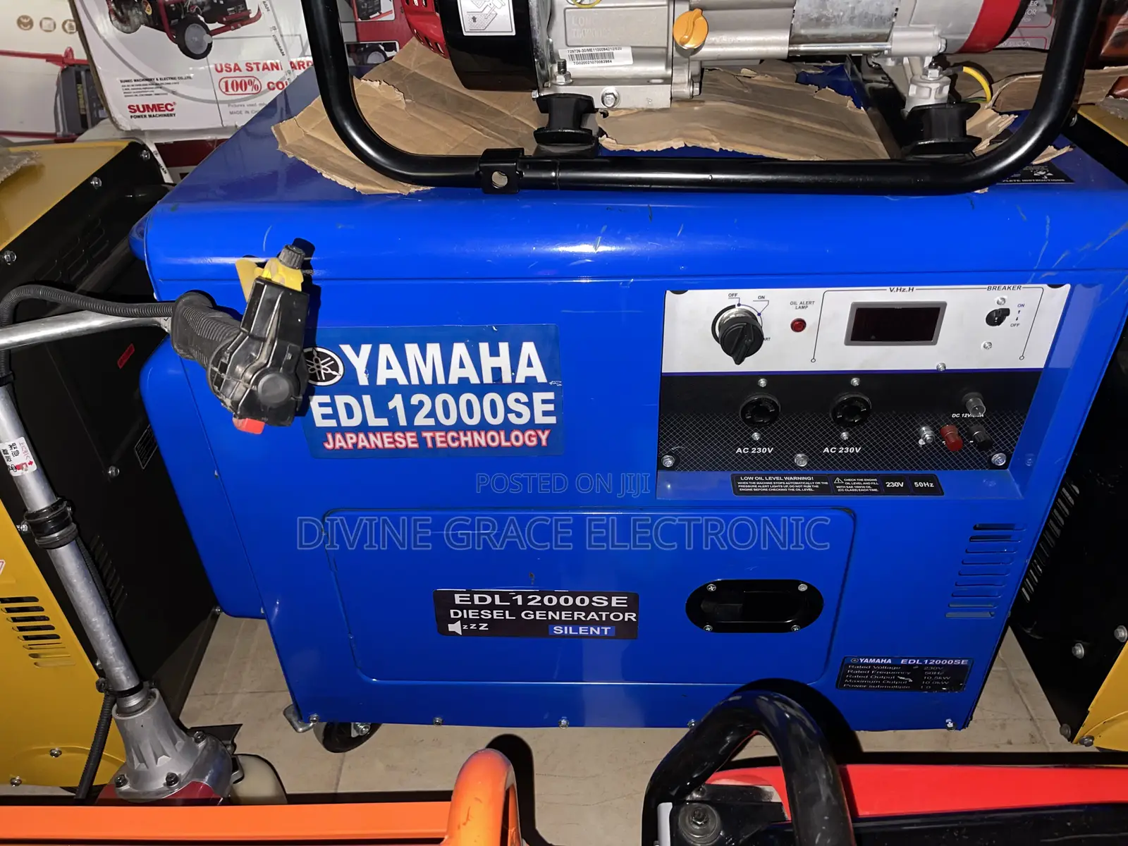 10.5kva Yamaha Diesel Soundproof Generator