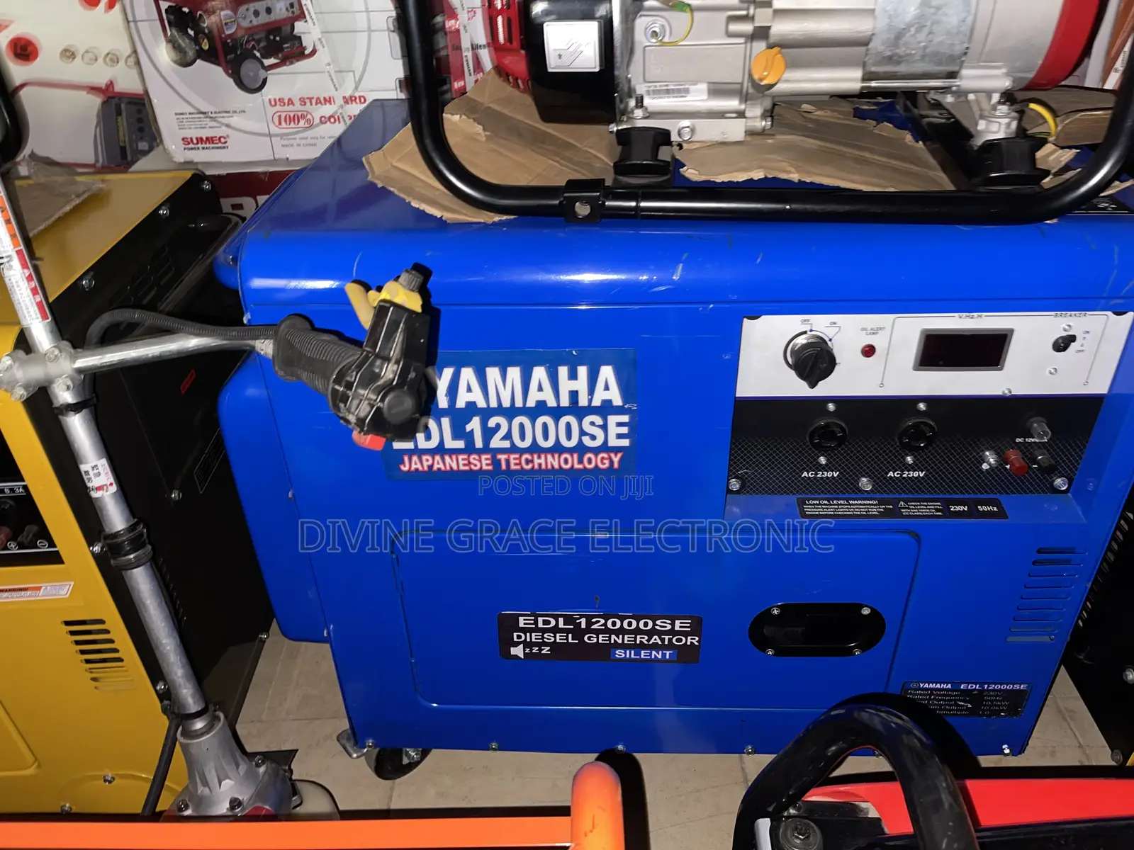 10.5kva Yamaha Diesel Soundproof Generator